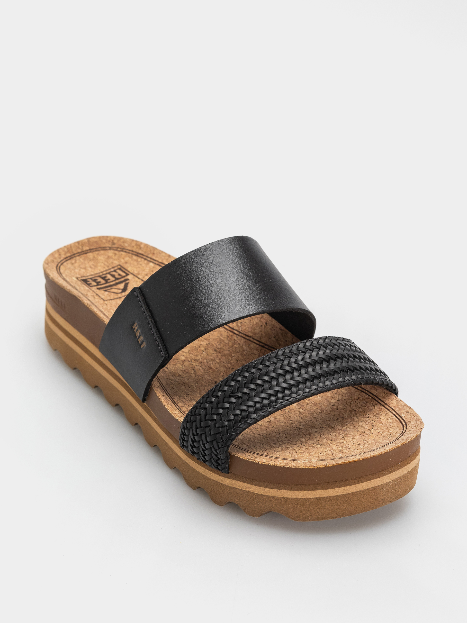 Șlapi Reef Cushion Vista Hi Wmn (black braid)