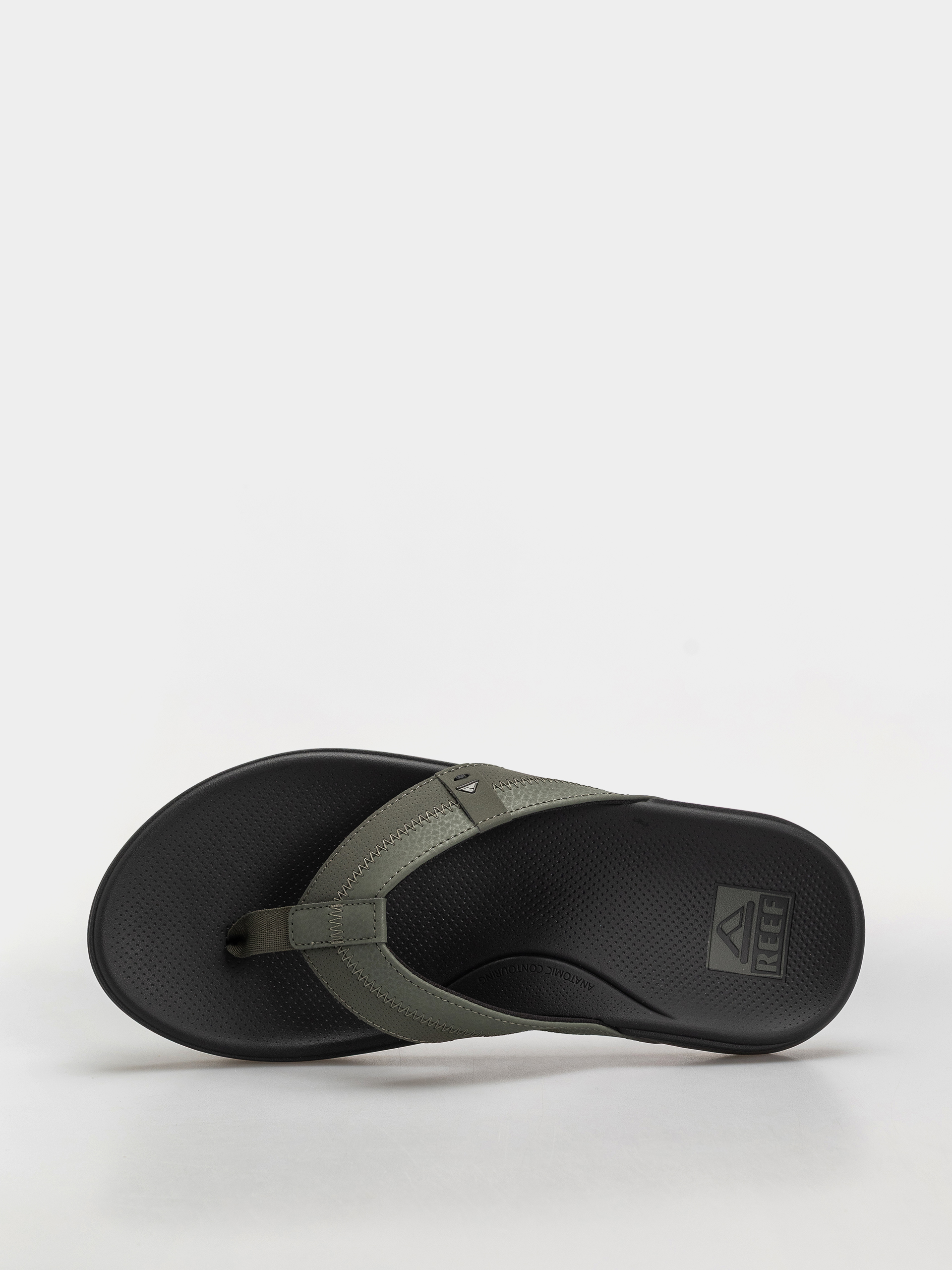 papuci de plajă Reef Cushion Phantom 2.0 (olive/gum)
