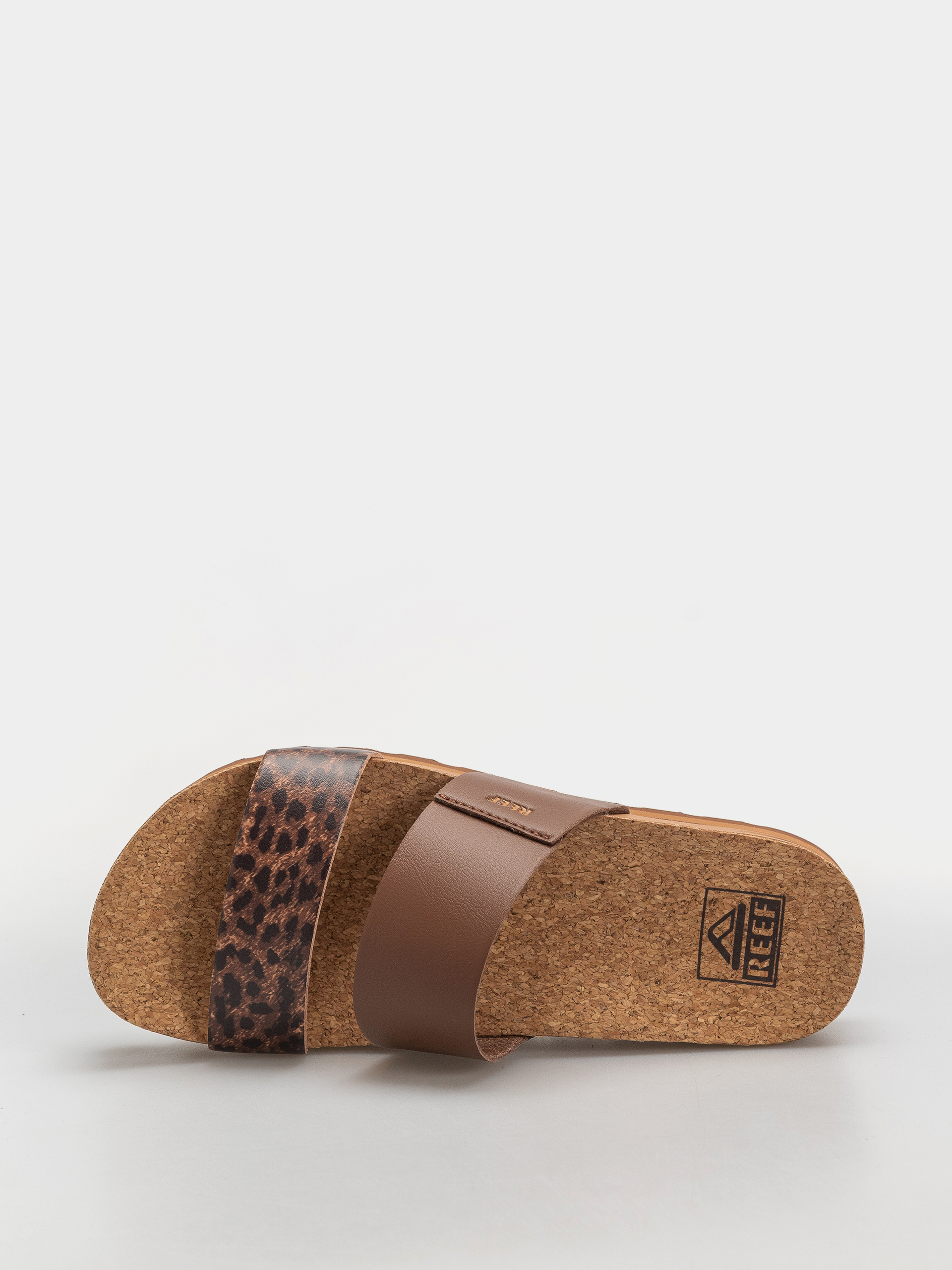 Șlapi Reef Cushion Vista Hi Wmn (brown/leopard)
