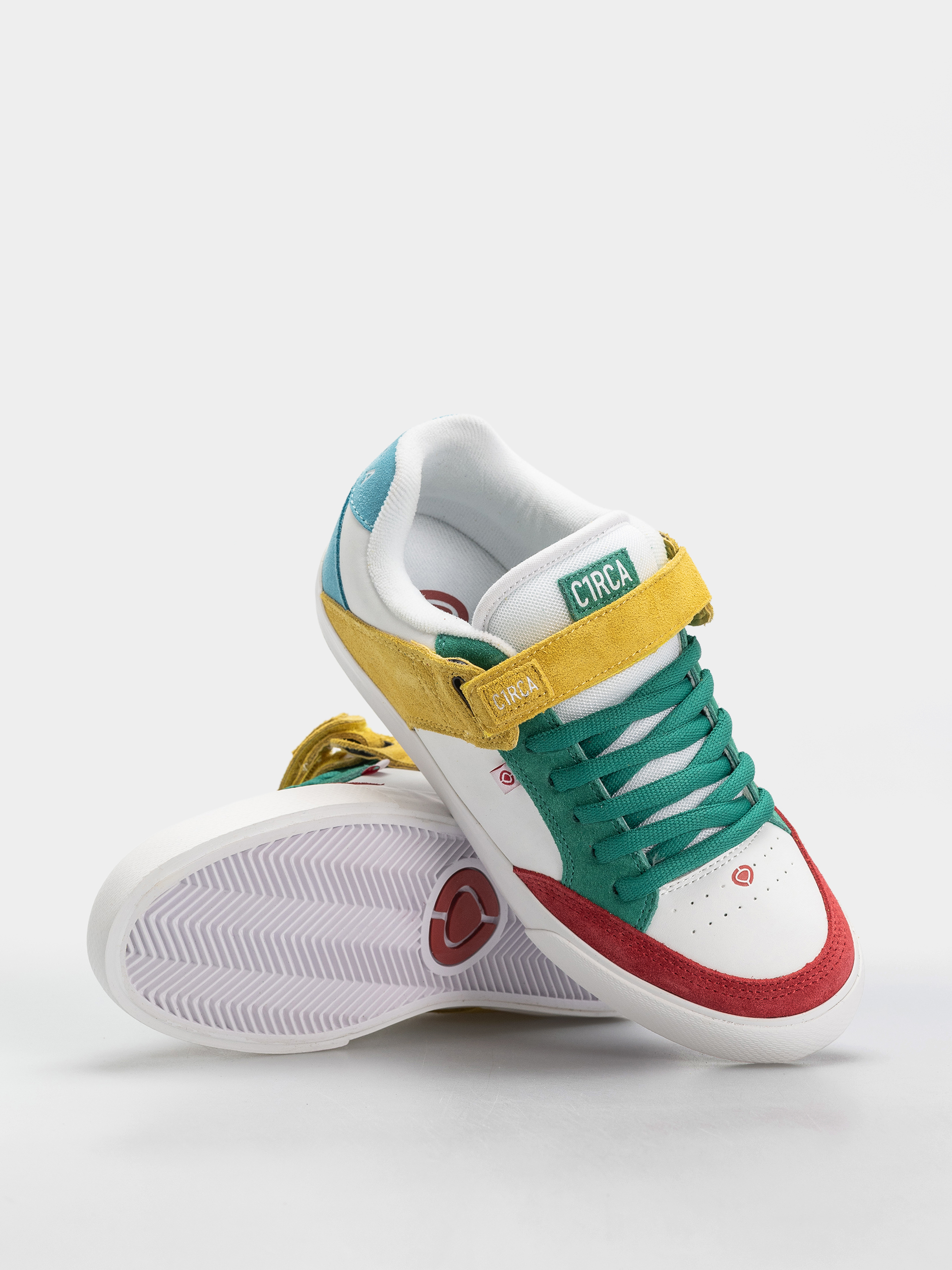 Pantofi Circa 205 Vulc (red/green/yellow/white)