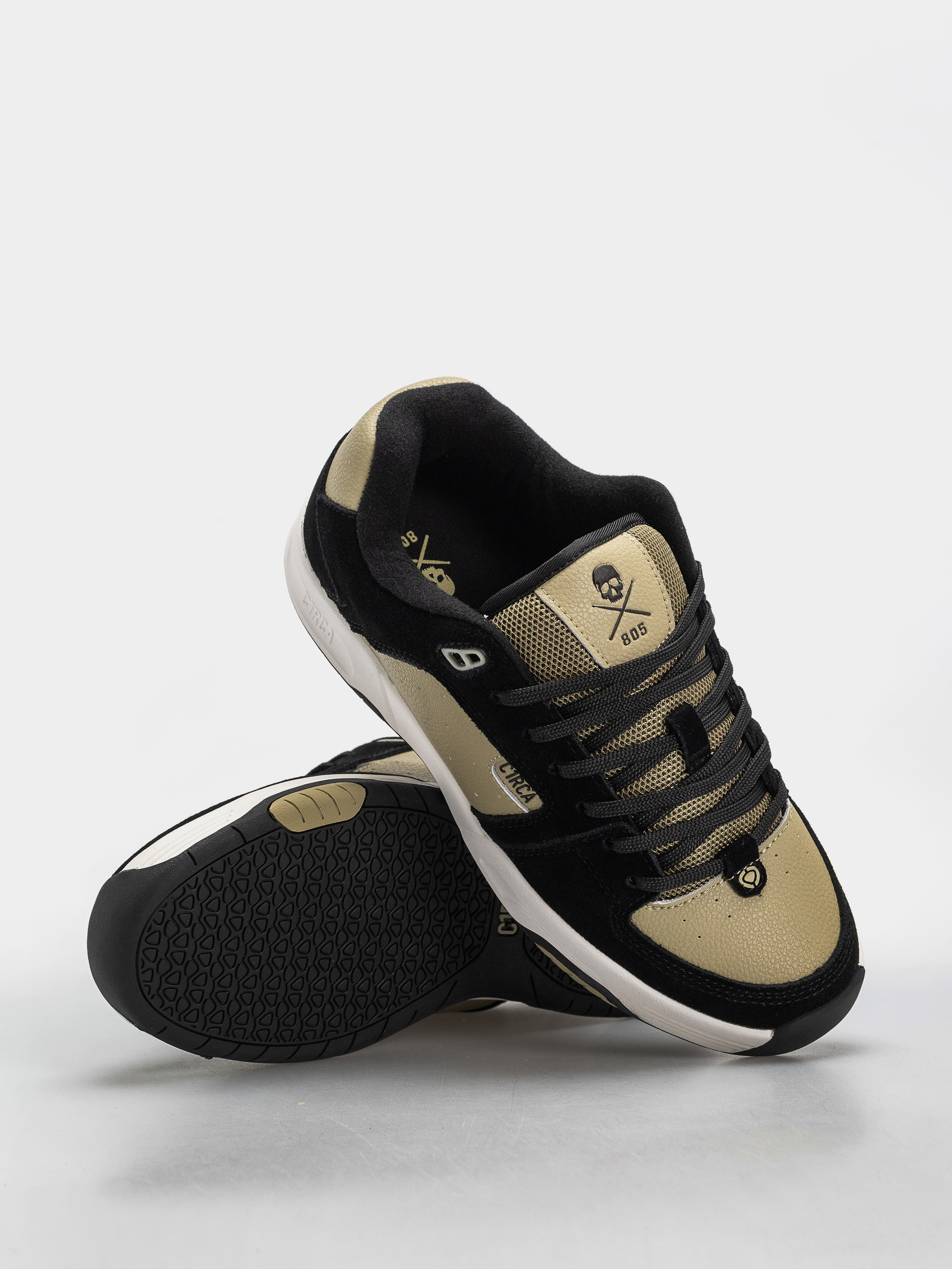 Pantofi Circa 805 (black/olive gray/white)