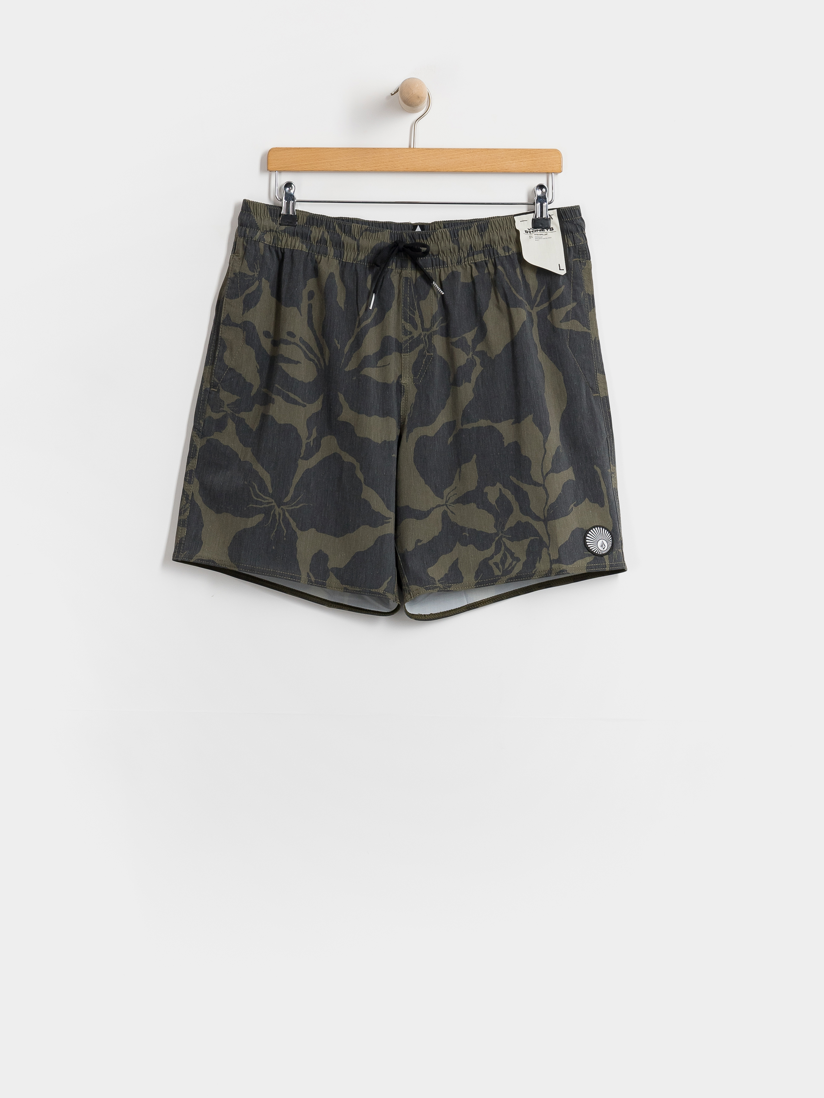 Pantaloni scurți Volcom Psyche Cotton Trunk 17 (ivy)
