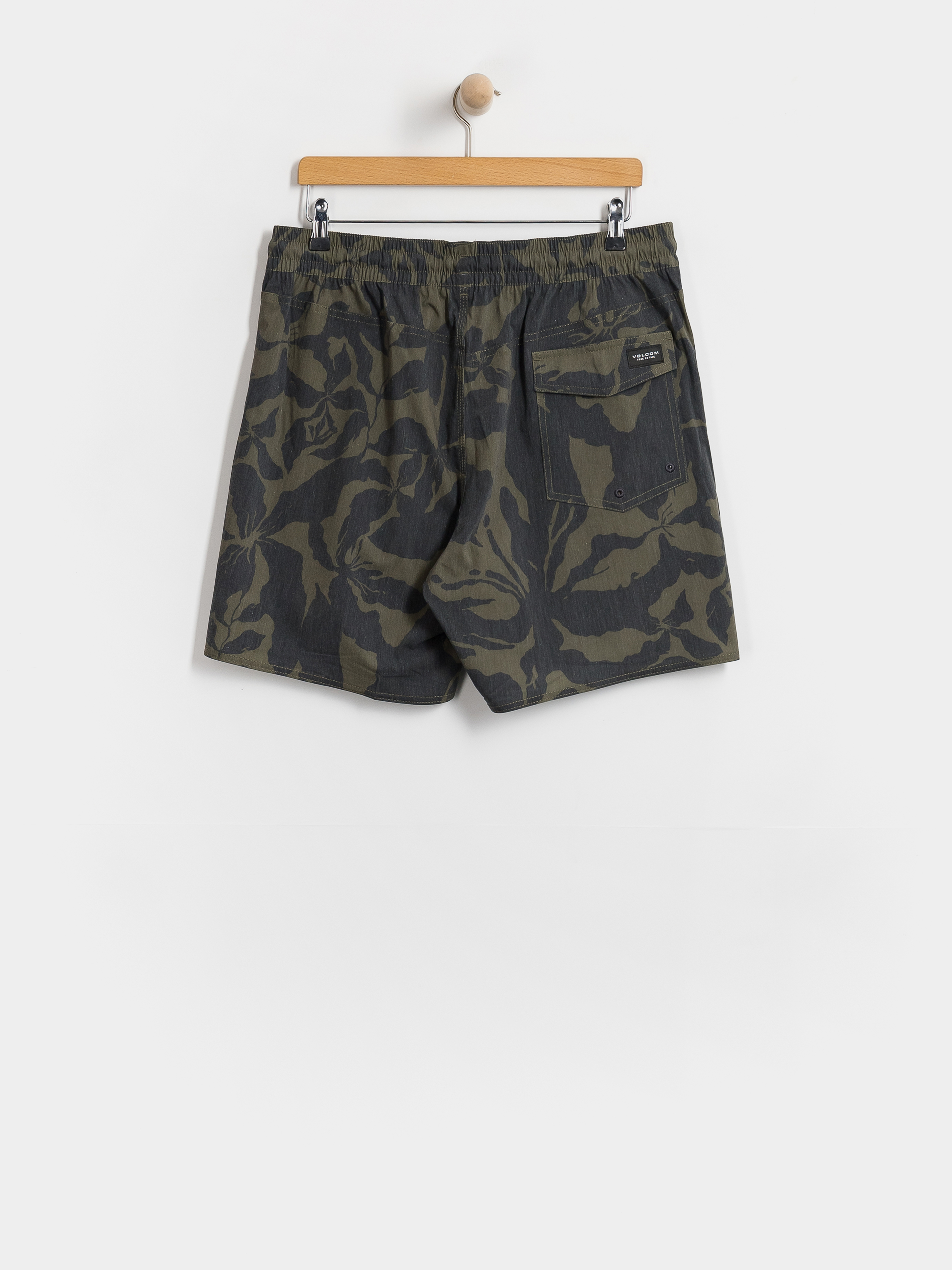 Pantaloni scurți Volcom Psyche Cotton Trunk 17 (ivy)