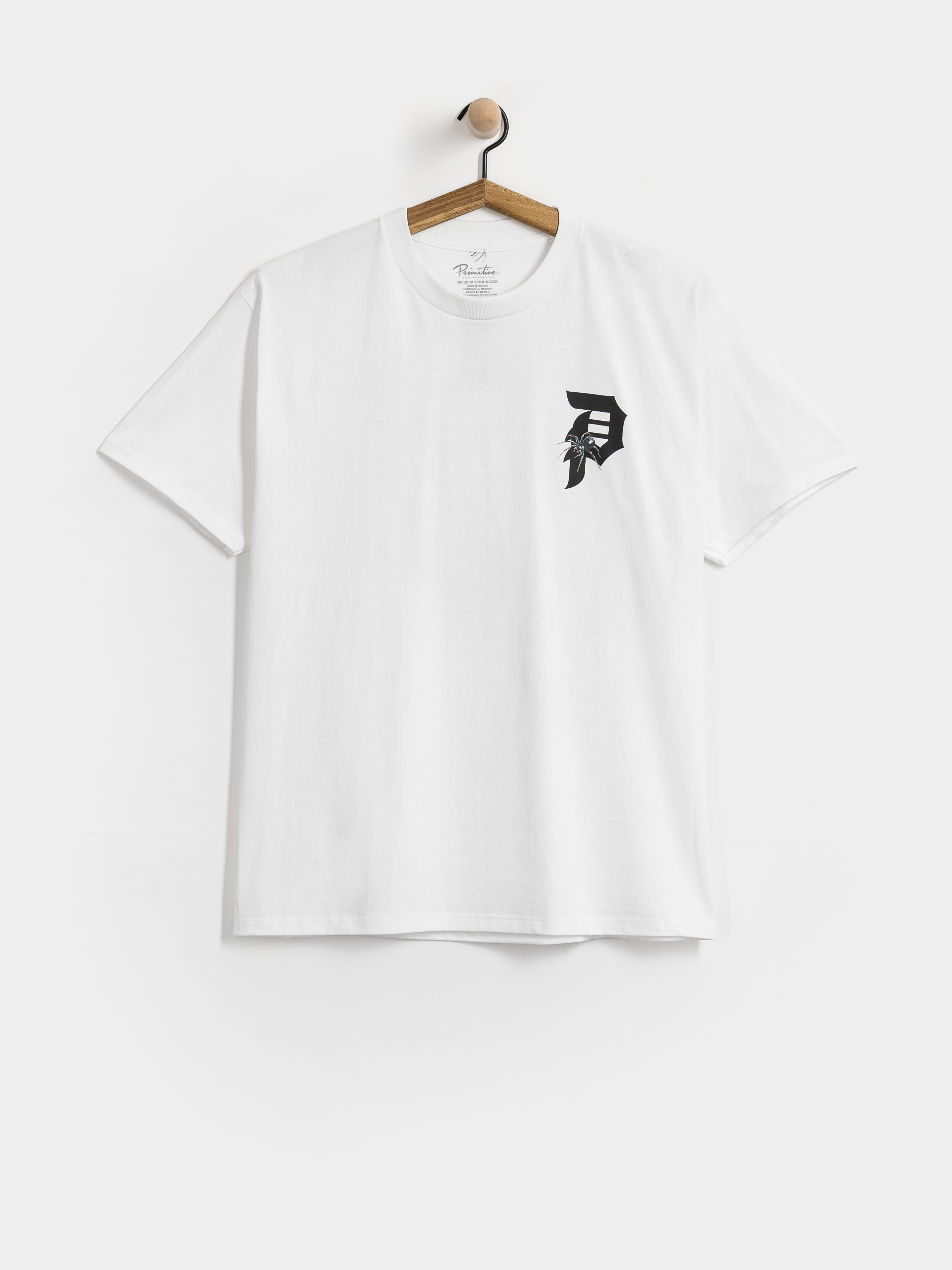 Tricou Primitive Exist (white)