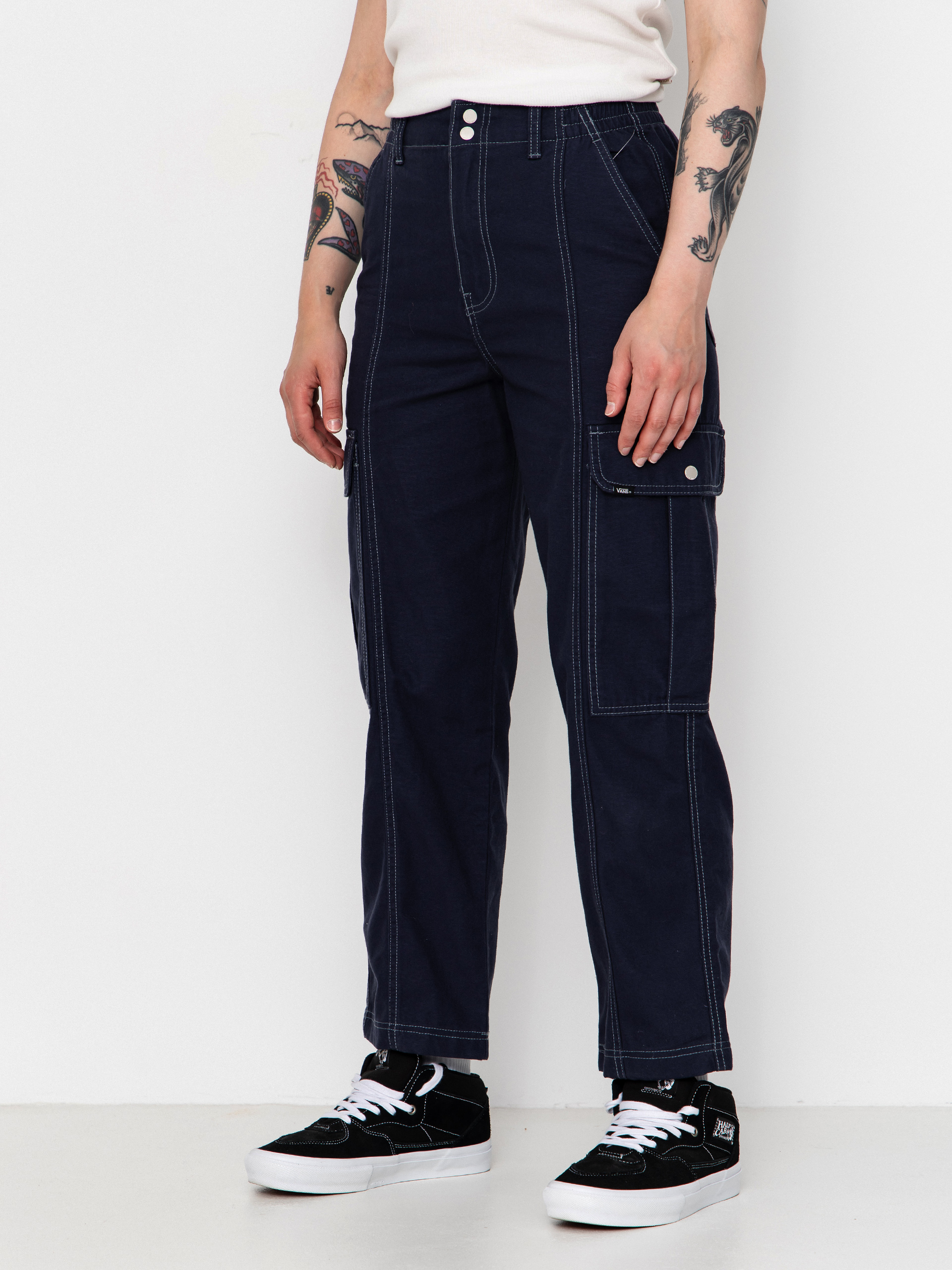 Pantaloni Vans 6Oz Canvas Sidewalk Wmn (parisian night)