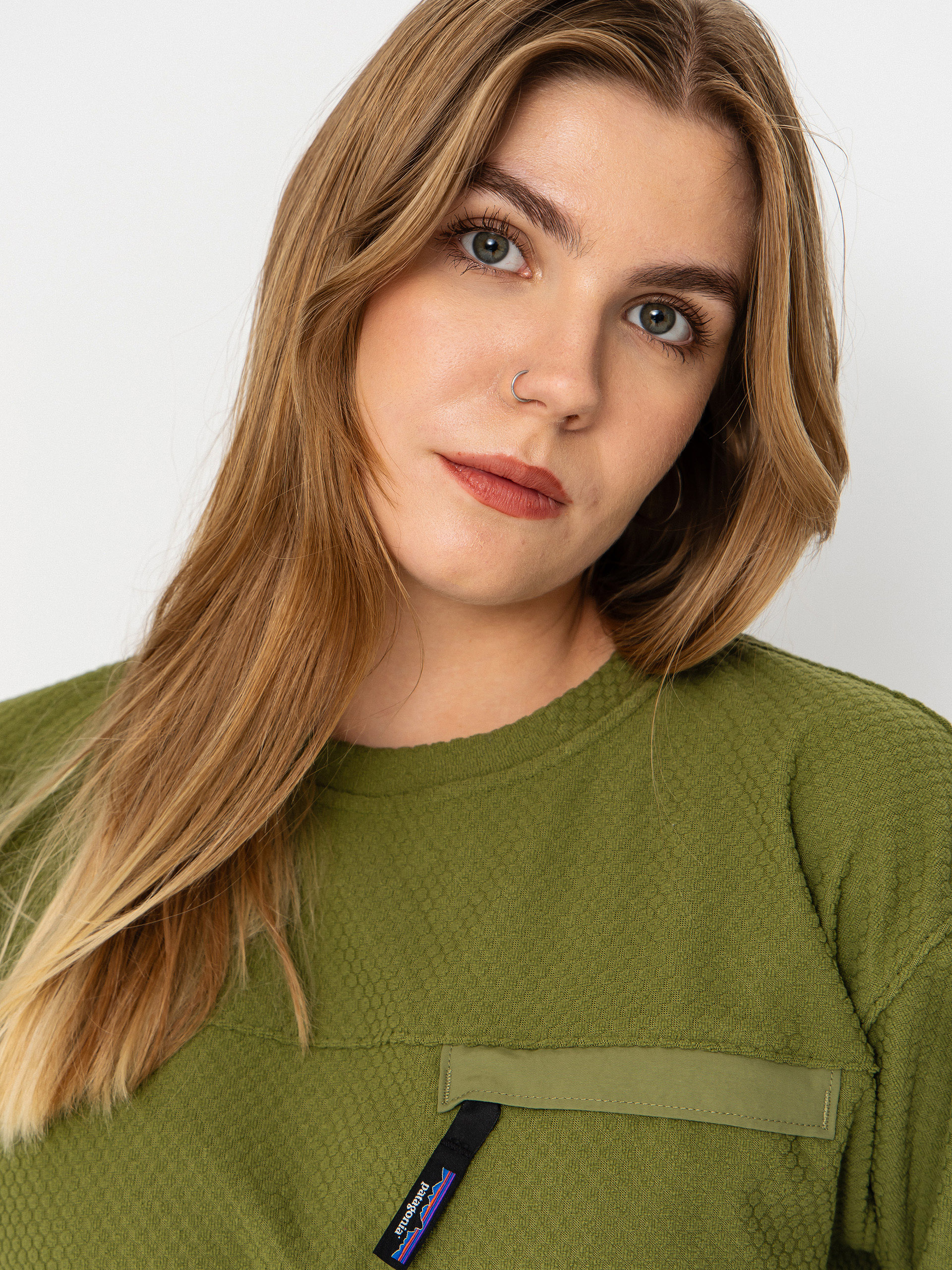 Hanorac Patagonia Textured Wmn (caper green)