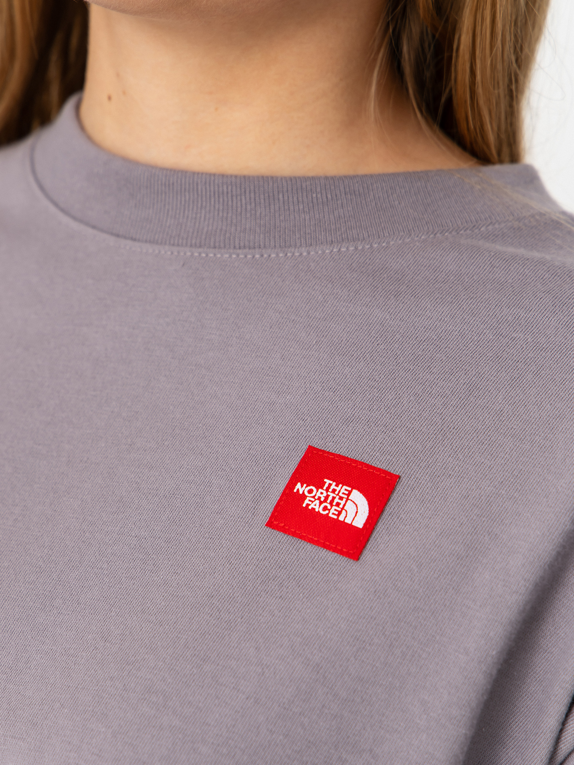 Tricou The North Face Tnf Red Box Boxy Wmn (transcendent gr)
