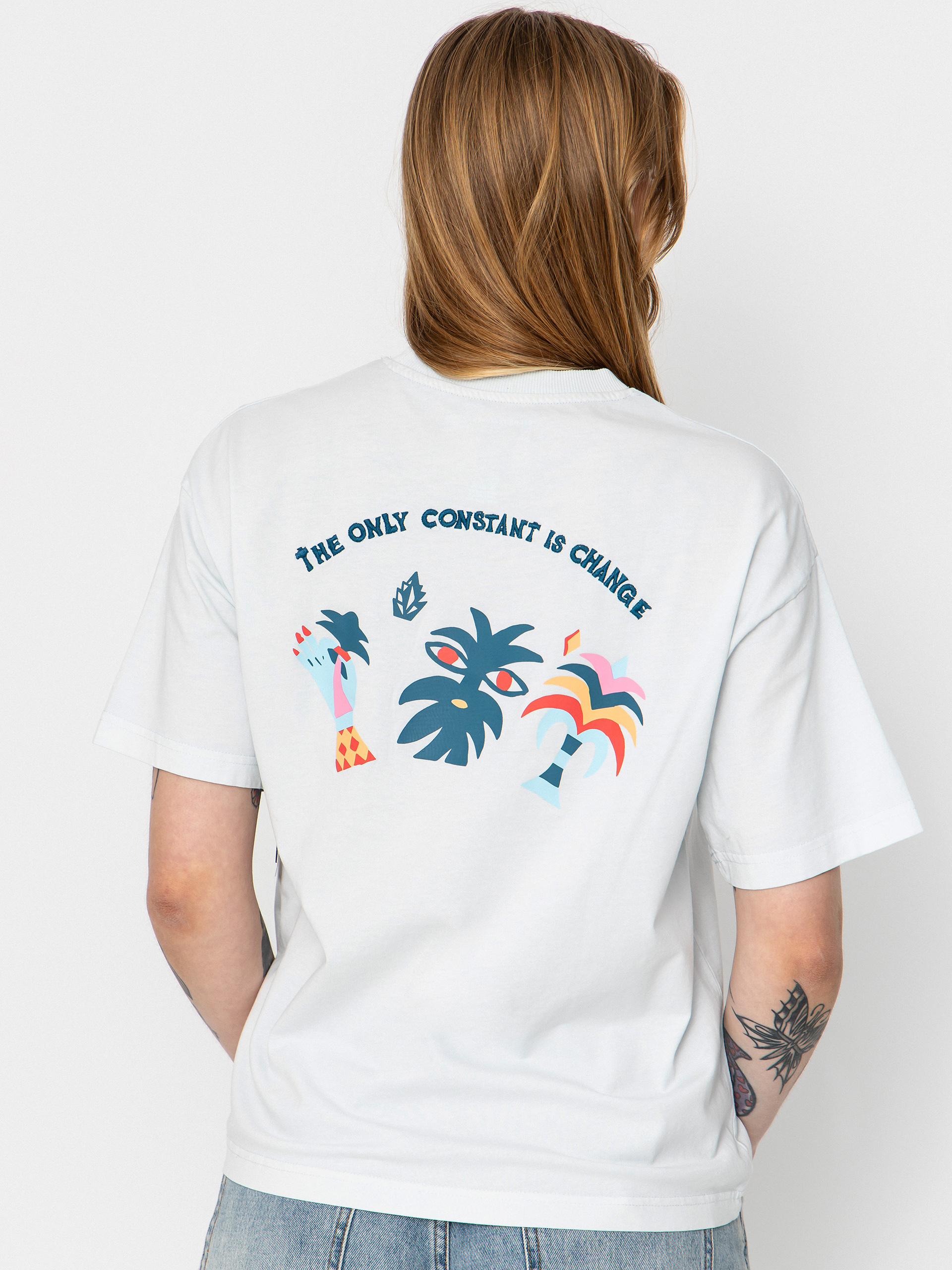 Tricou Volcom Fa Bruno Lucas 2 Wmn (light blue acid)