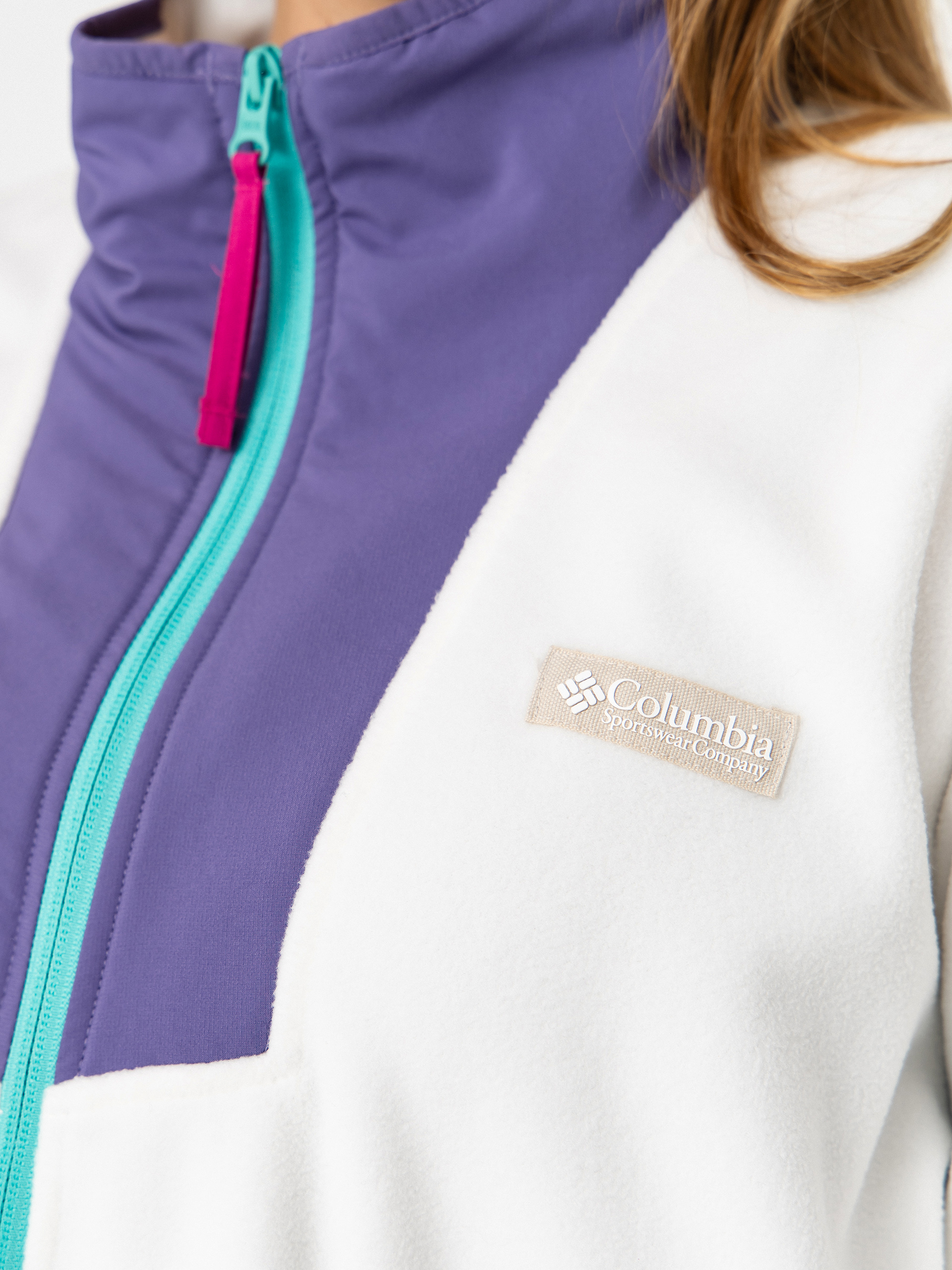 Pentru bărbați Hanorac din fleece Columbia Sequoia Grove Half Zip (sea salt/stormwatch)