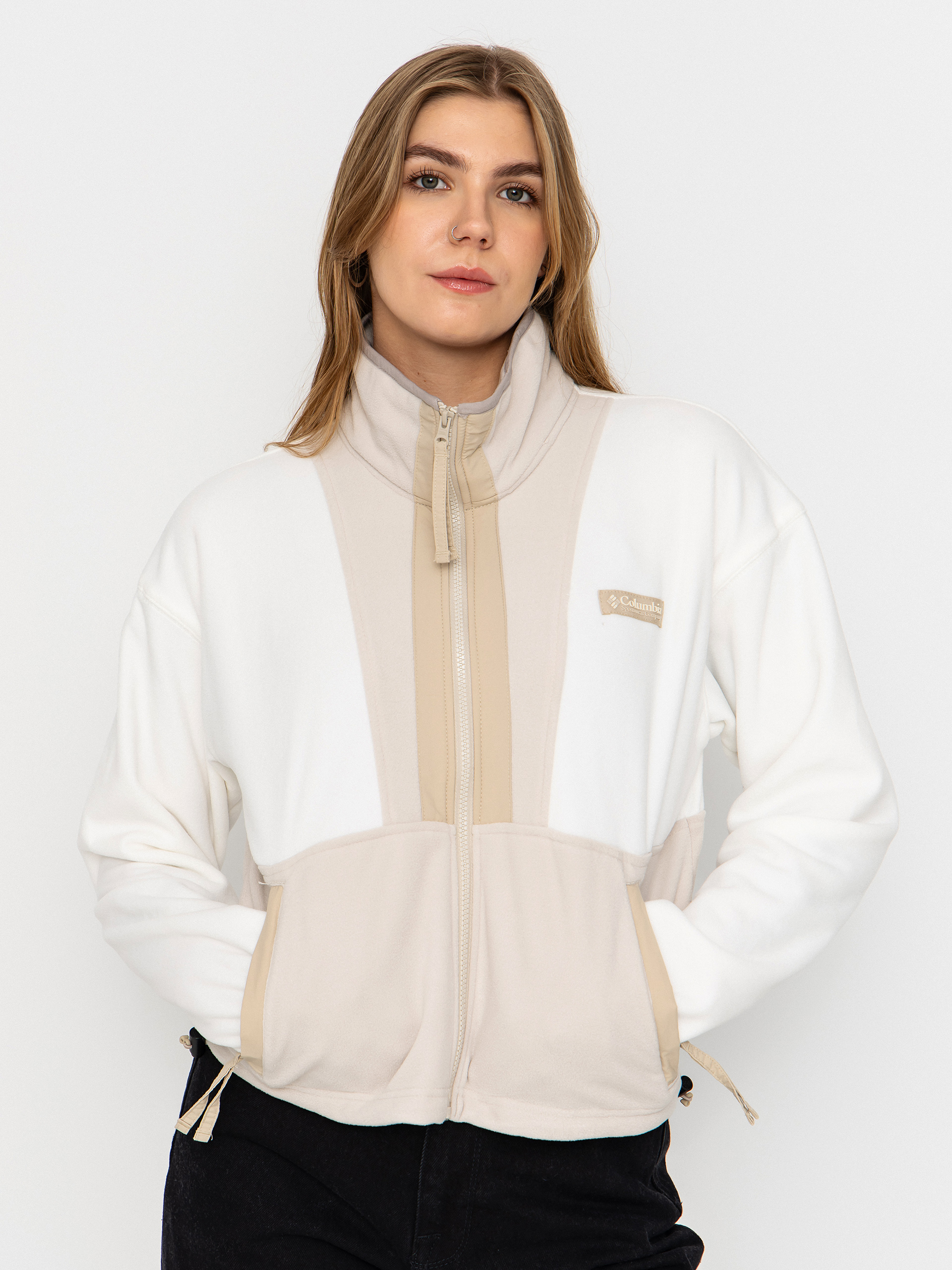 Hanorac din fleece Columbia Backbowl II Full Zip Wmn