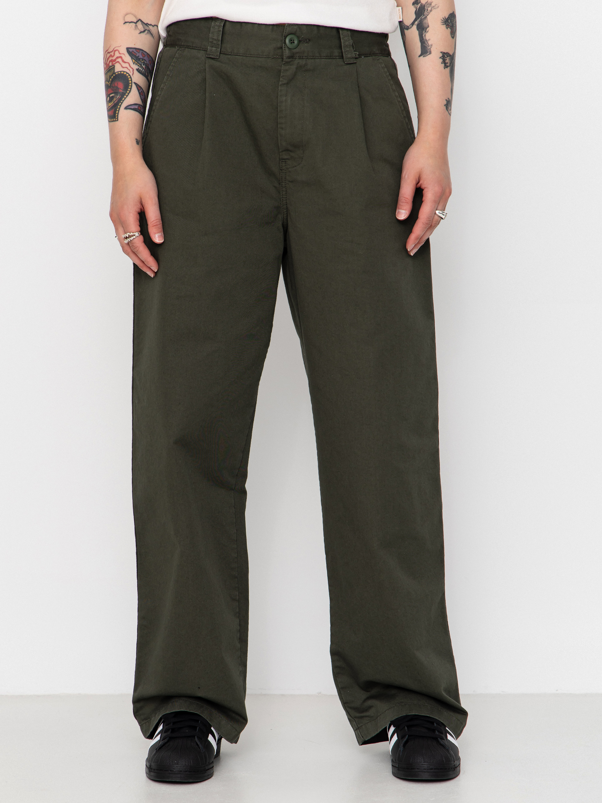 Pantaloni Carhartt WIP Marv Wmn (opuntia)