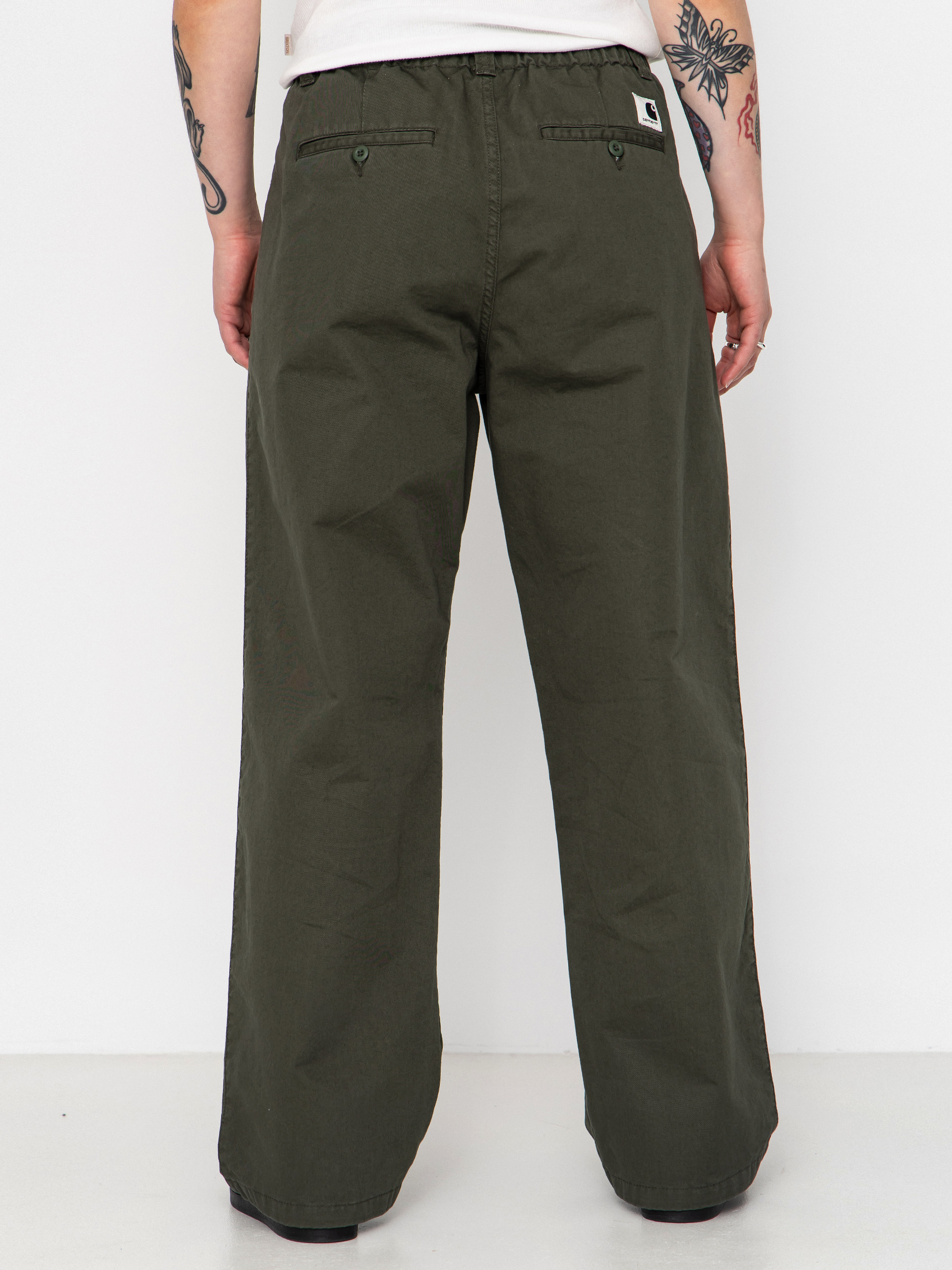 Pantaloni Carhartt WIP Marv Wmn (opuntia)