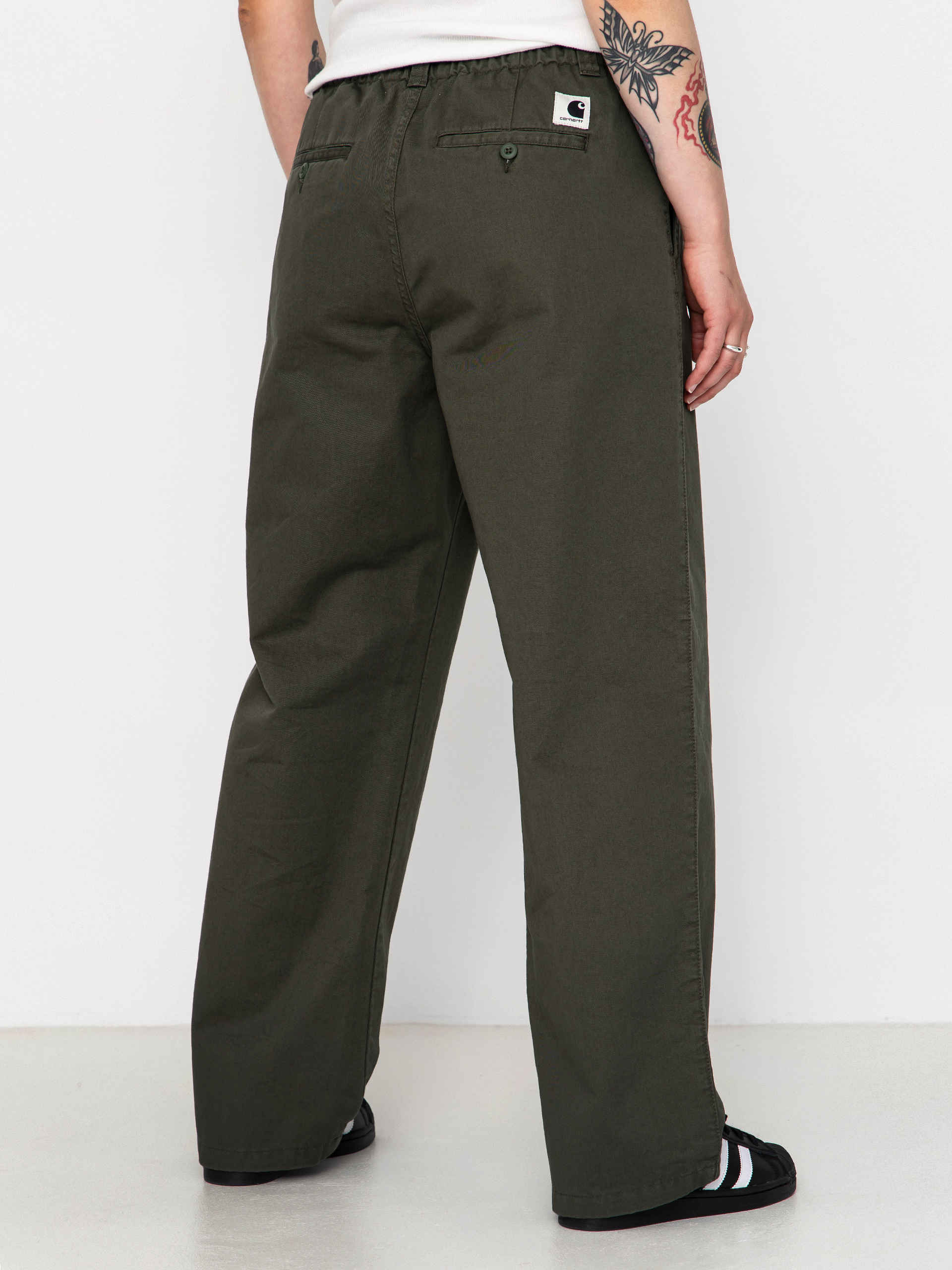 Pantaloni Carhartt WIP Marv Wmn (opuntia)