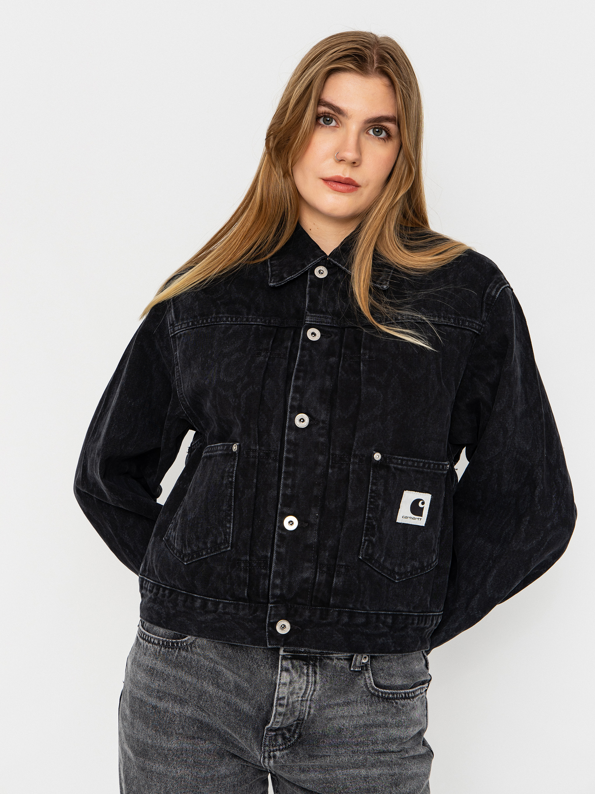 Geacă Carhartt WIP Belmar Wmn (snake camo/black)