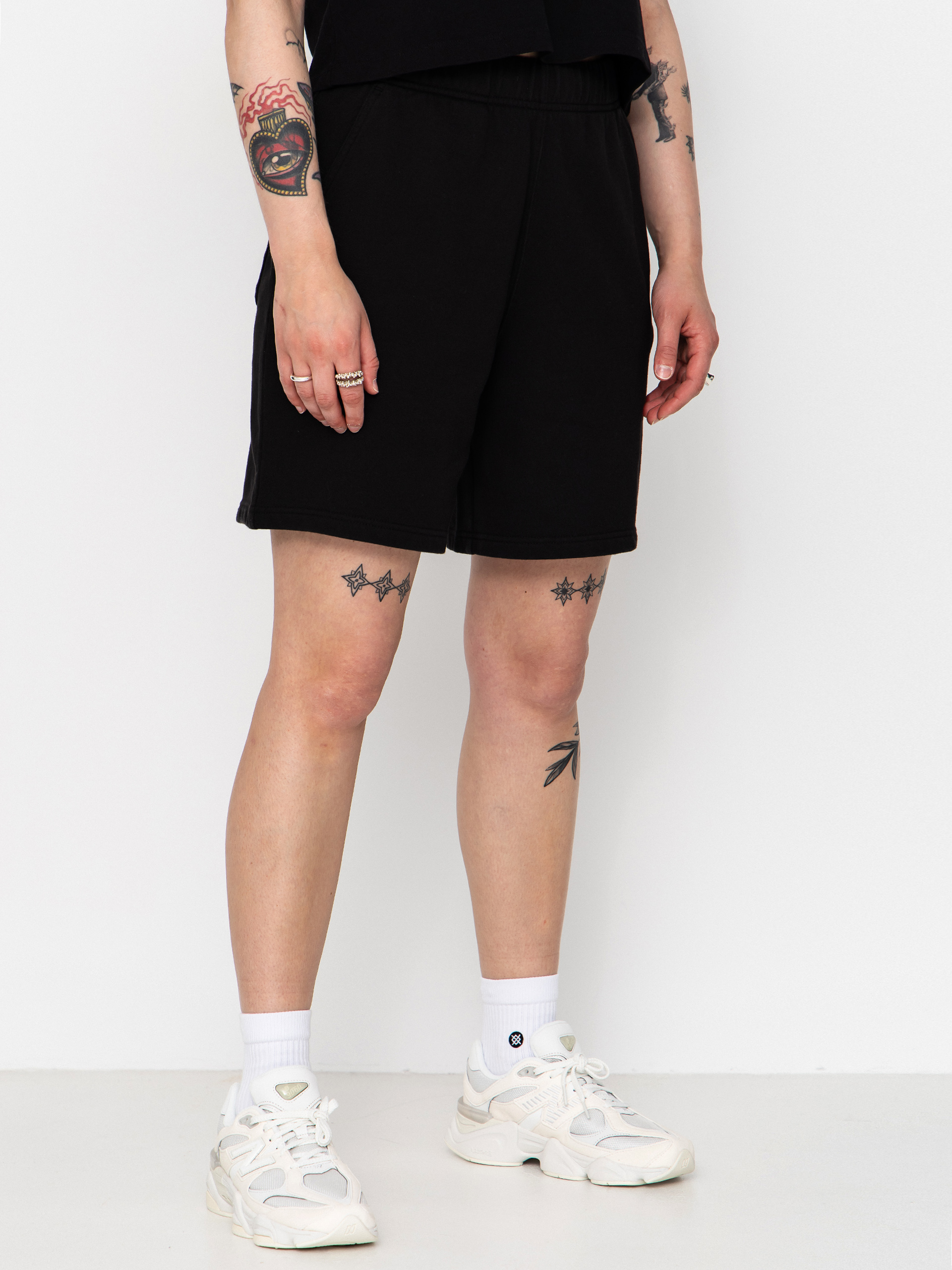 Pantaloni scurți Carhartt WIP Brenta Wmn (black/white)