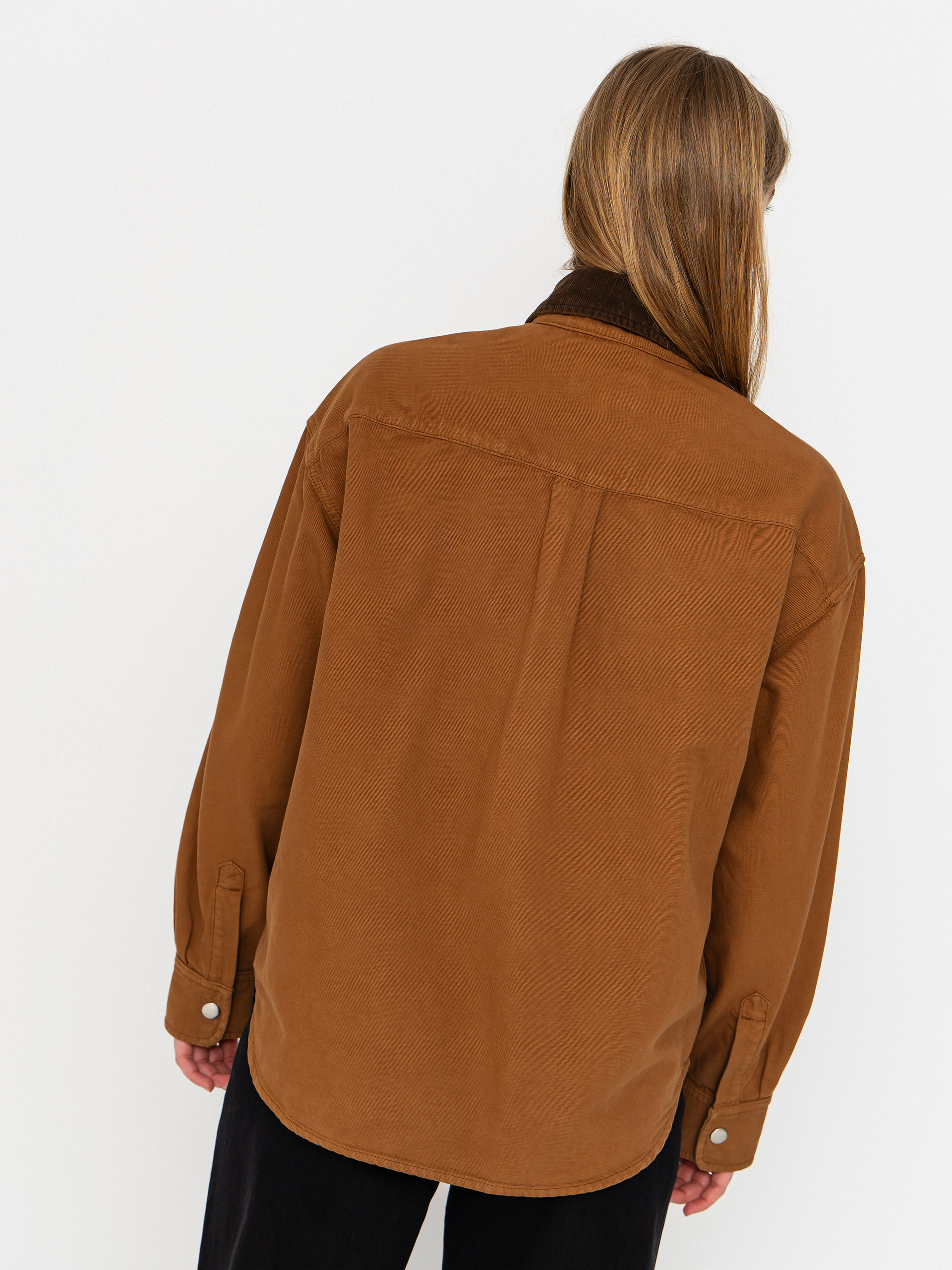 Geacă Carhartt WIP Prescott Wmn (hamilton brown/tobacco)