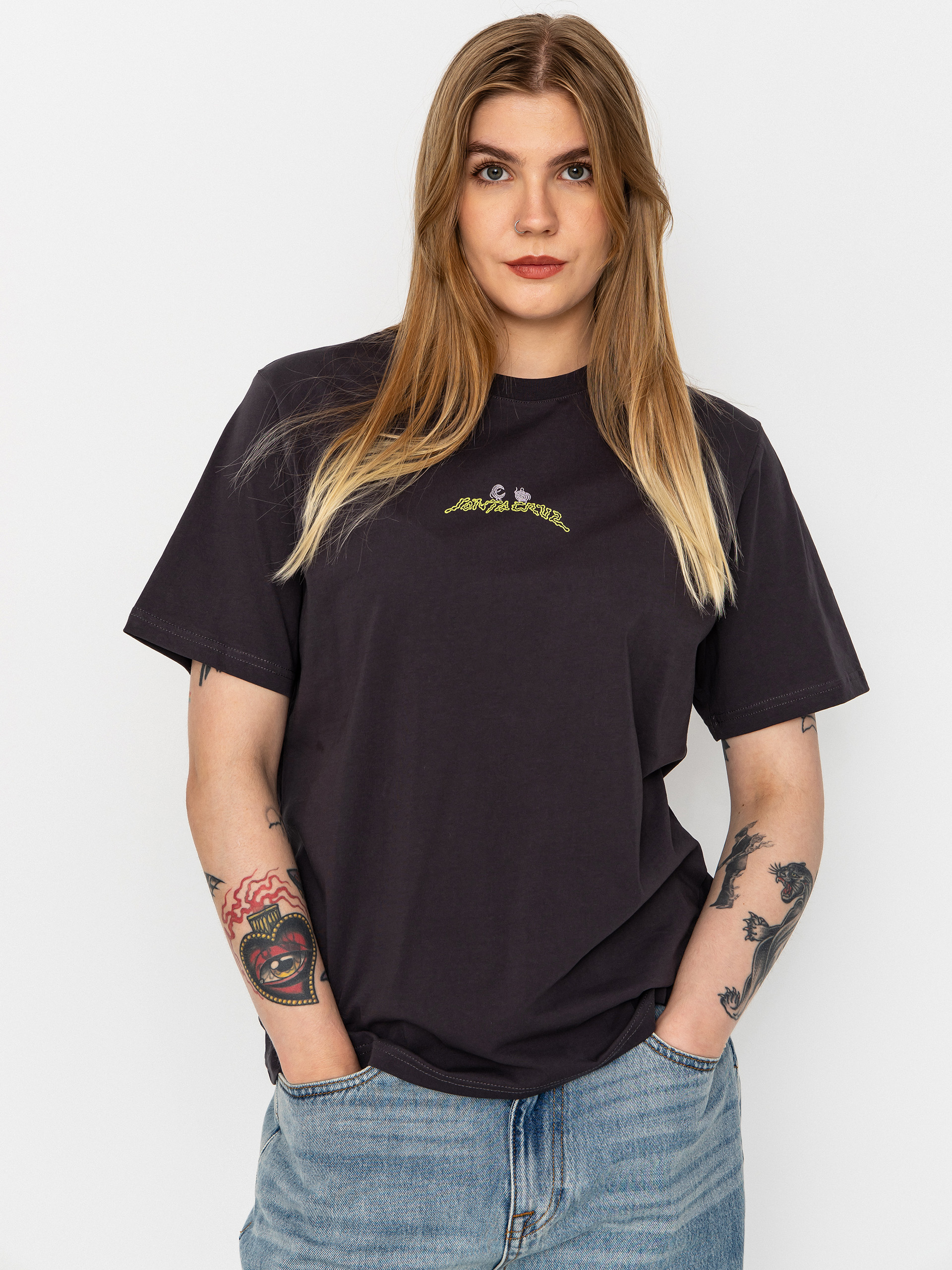Tricou Santa Cruz Natural Bridges Wmn (black wash)