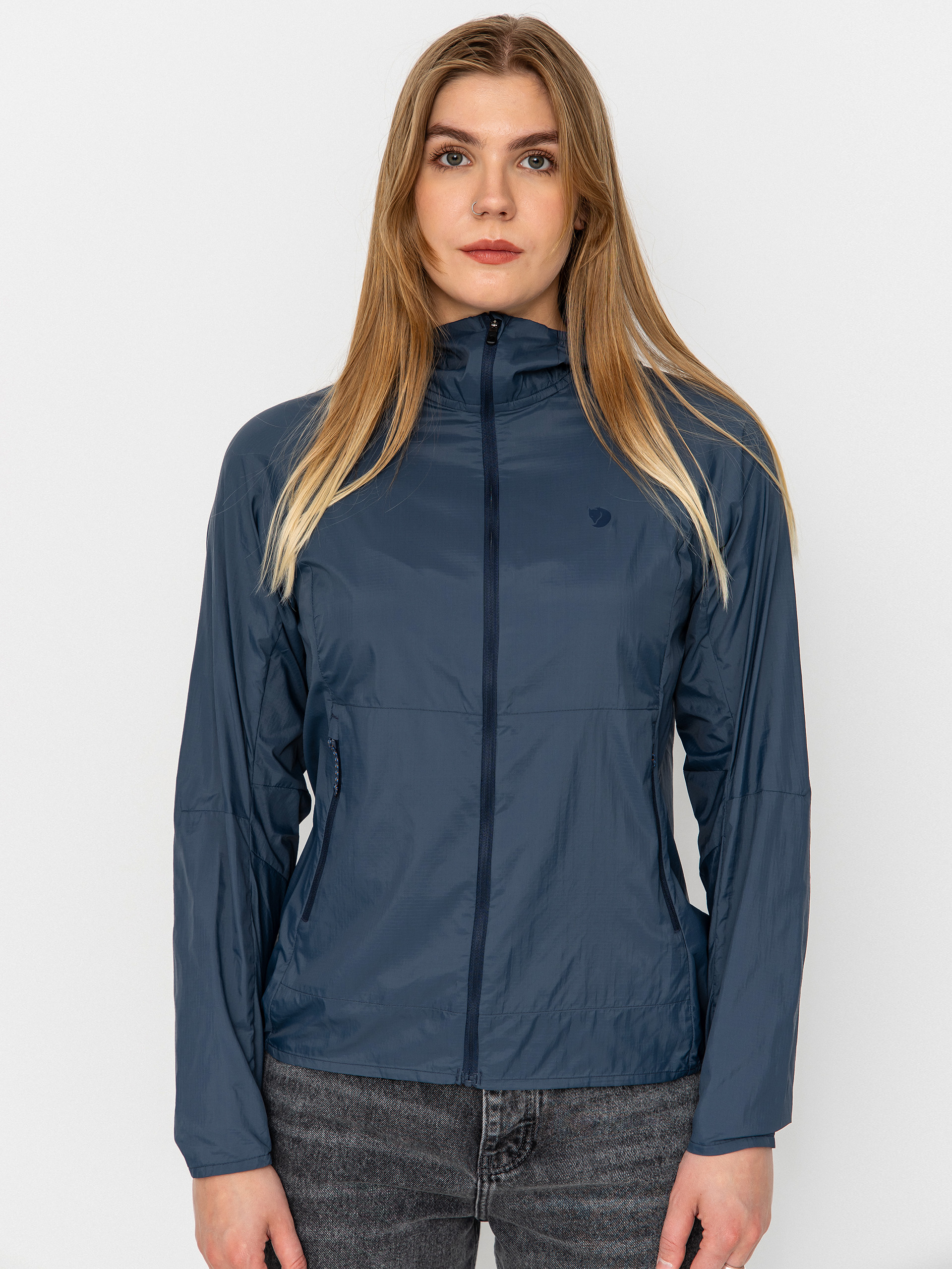 Geacă Fjallraven Keb Latt Wind Wmn (mountain blue)