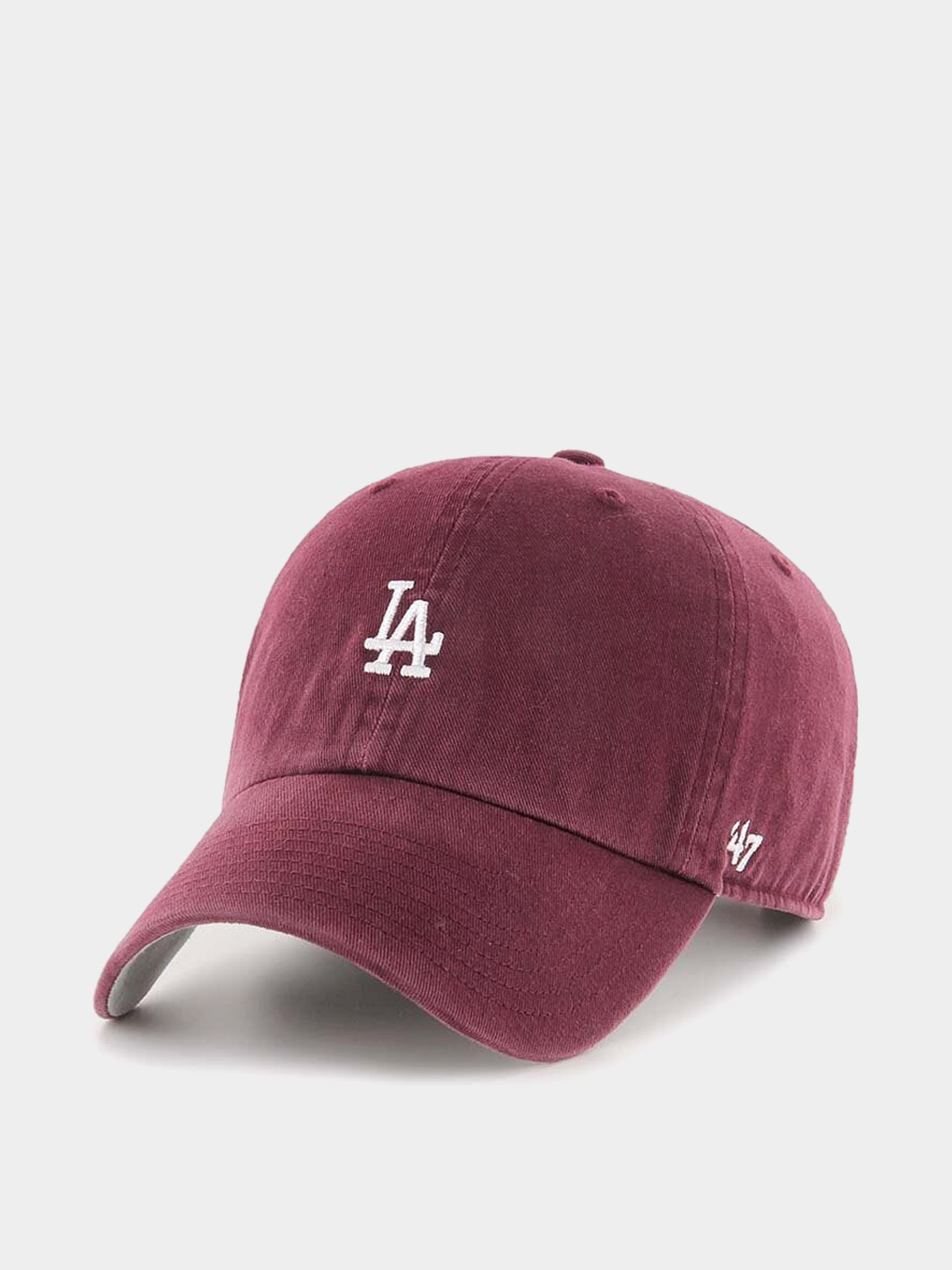 Șapcă 47 Brand MLB Los Angeles Dodgers Base Runner (dark maroon)