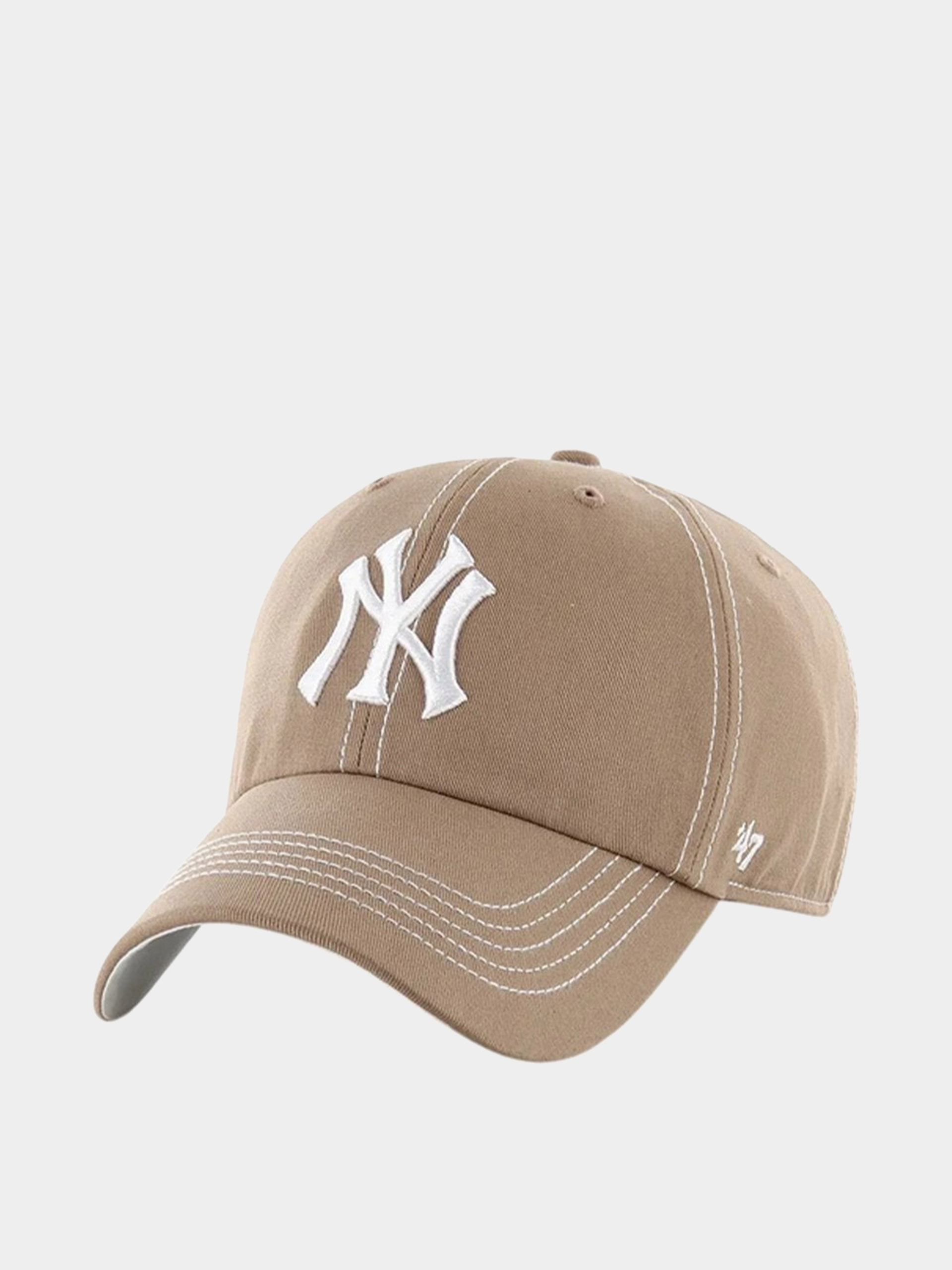 Șapcă 47 Brand MLB New York Yankees Contrast Stitch (portabella)