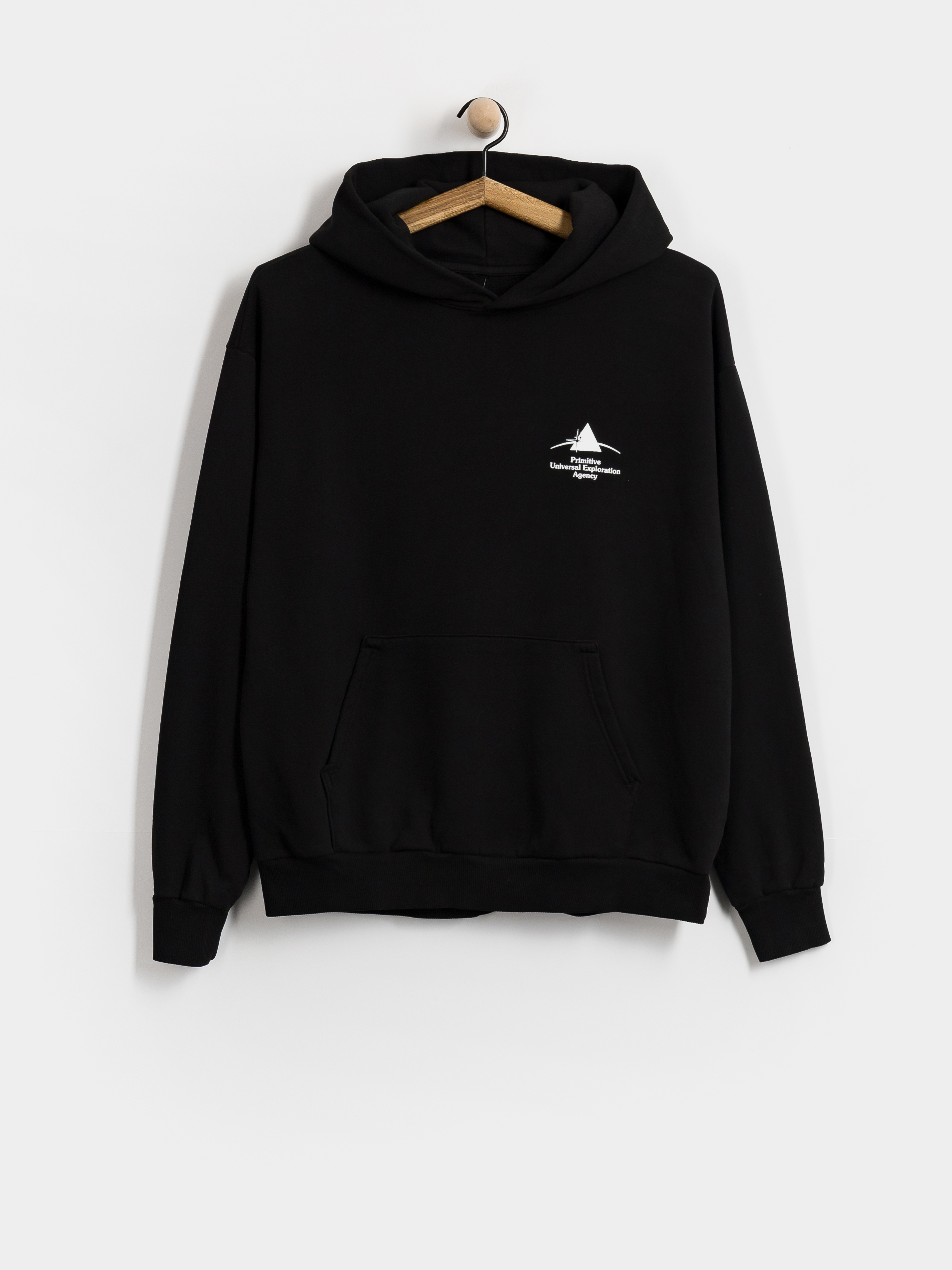 Hanorac cu glugă Primitive Agency HD (black)
