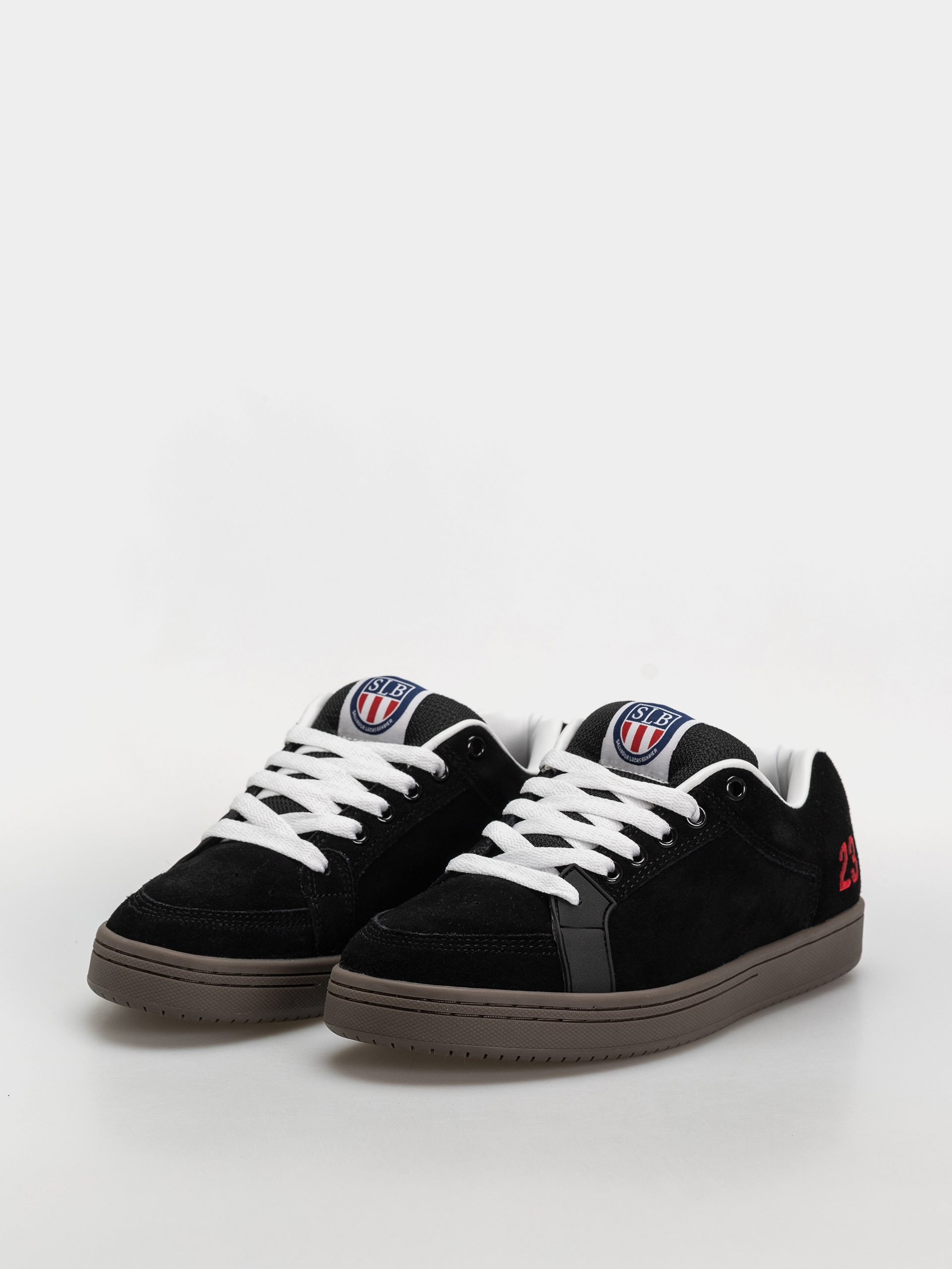 Pantofi Etnies Sal (black/white/red)