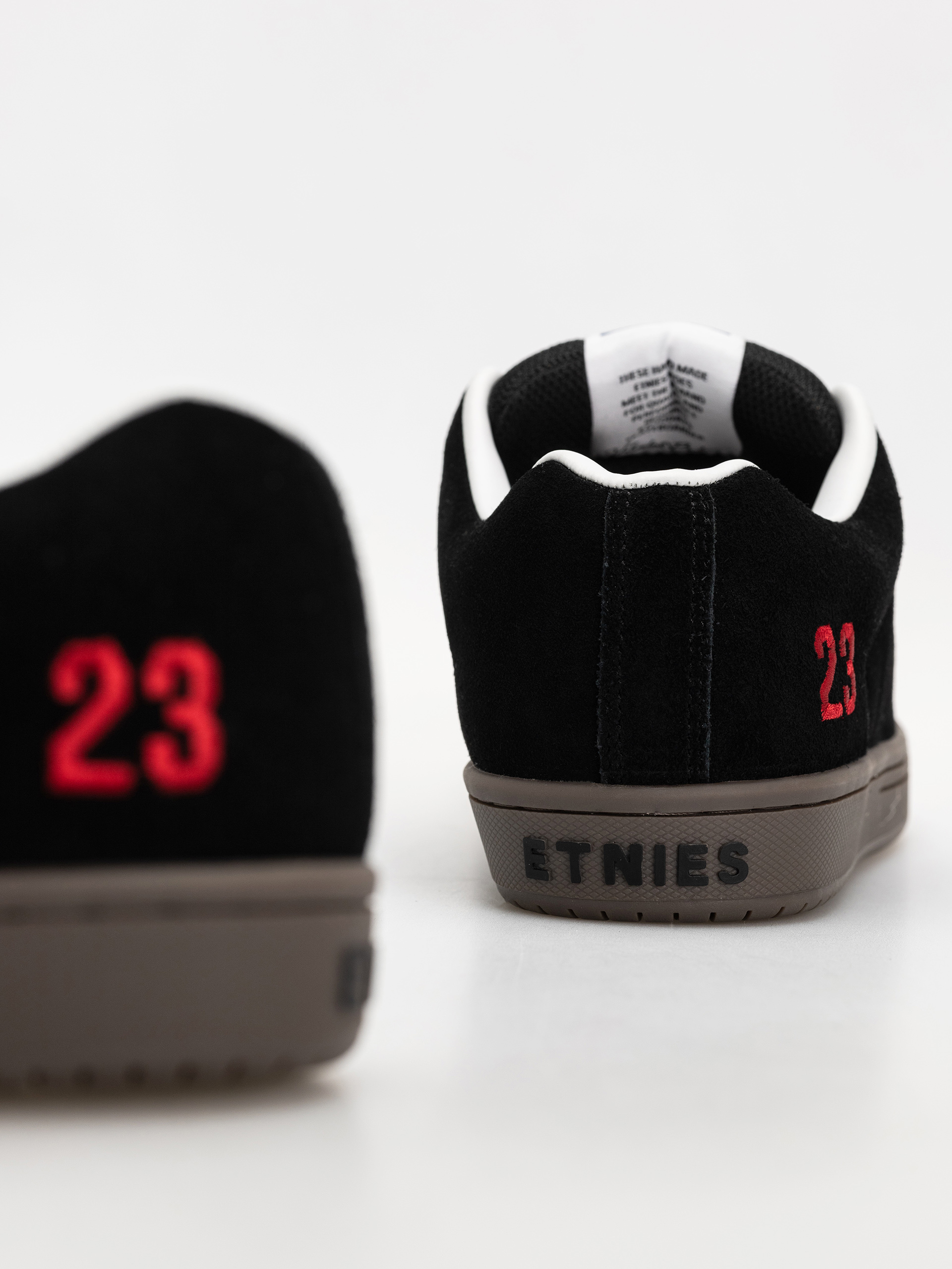 Pantofi Etnies Sal (black/white/red)