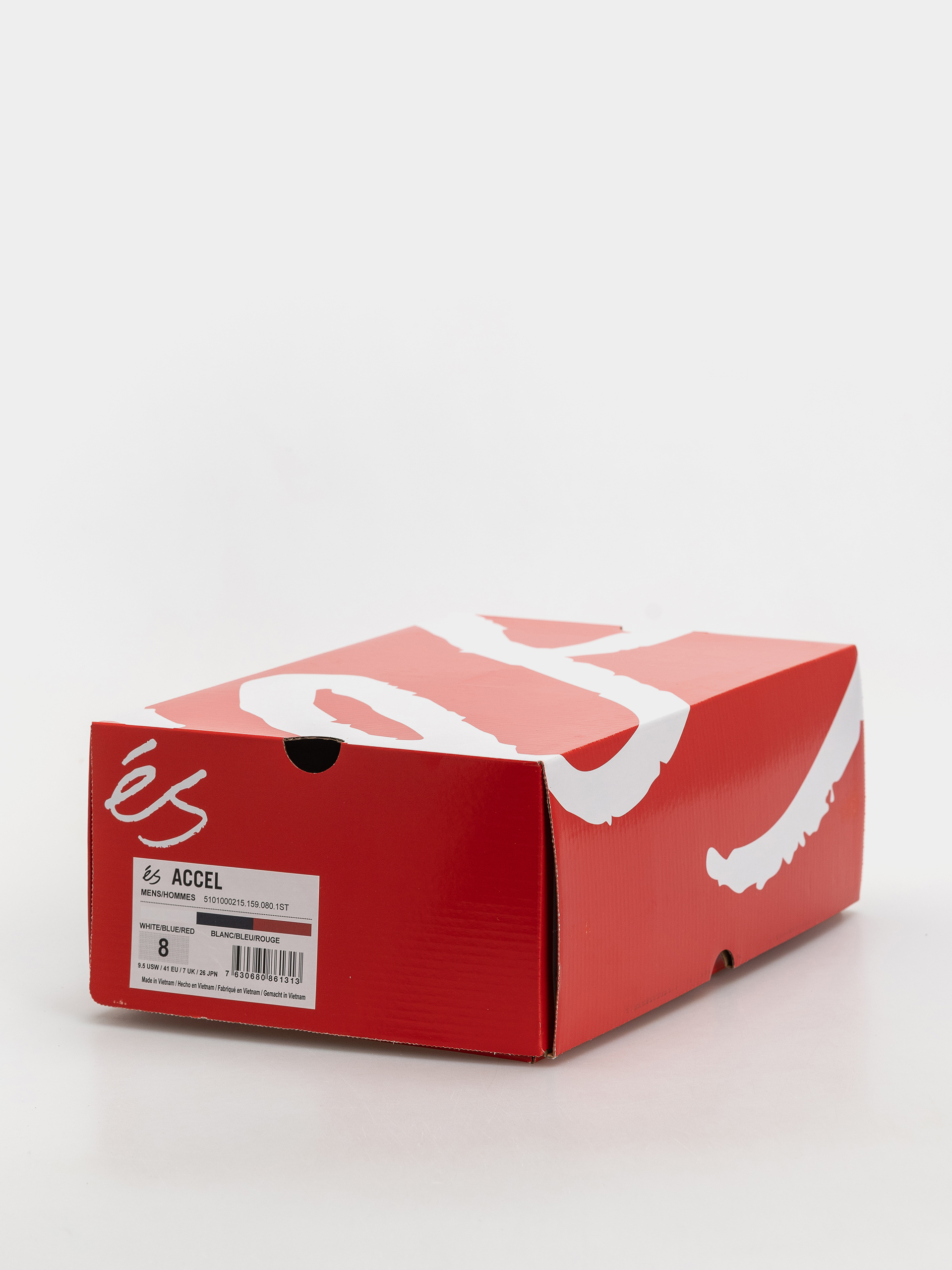 Pantofi eS Accel (white/blue/red)