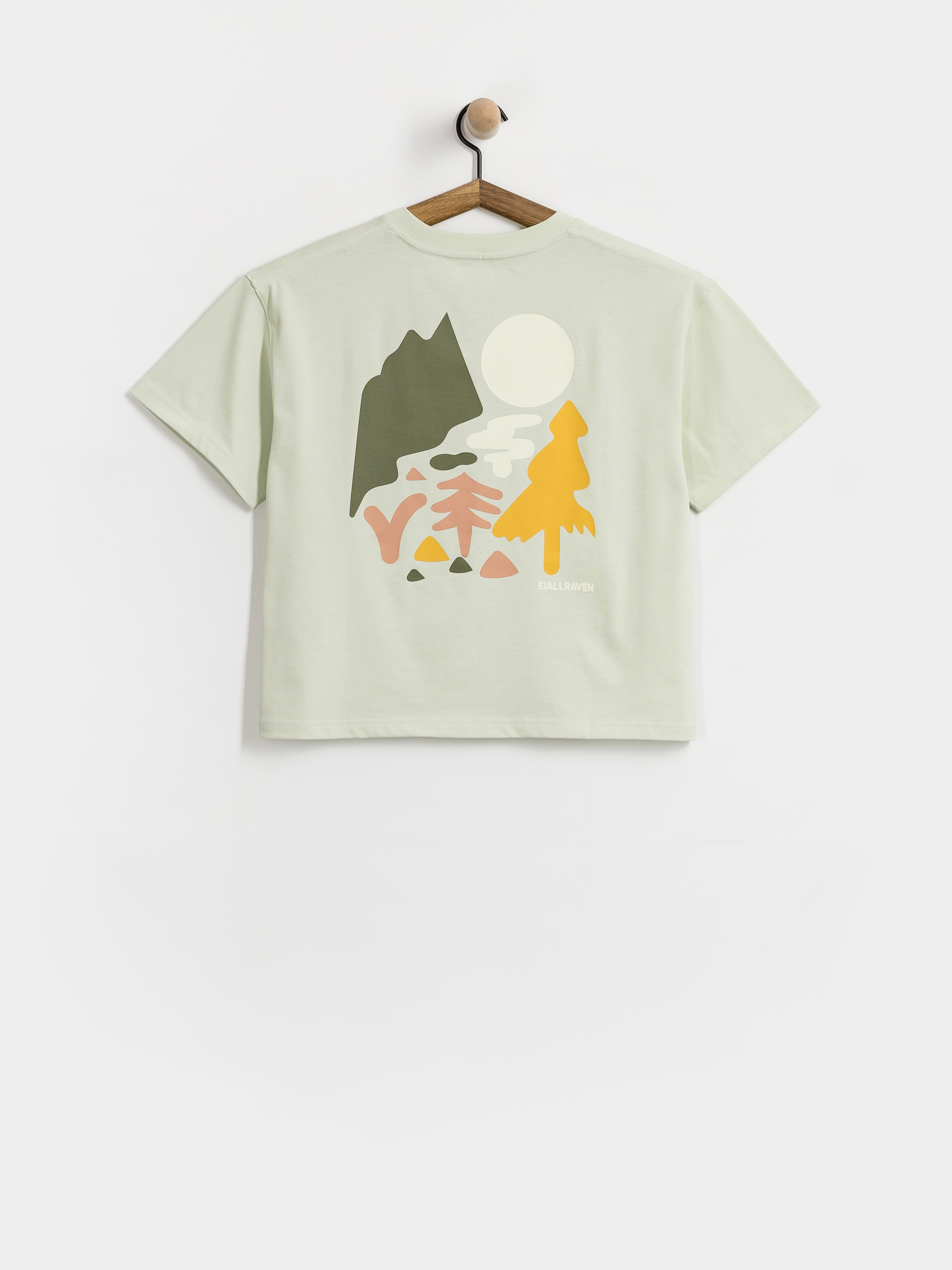 Tricou Fjallraven Forest Walk Wmn (soft jade)