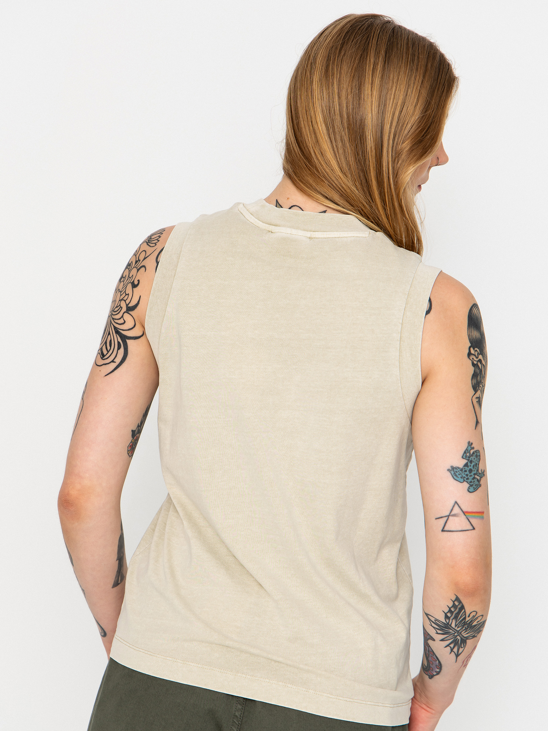 Tricou Carhartt WIP Nelson Wmn (stone)