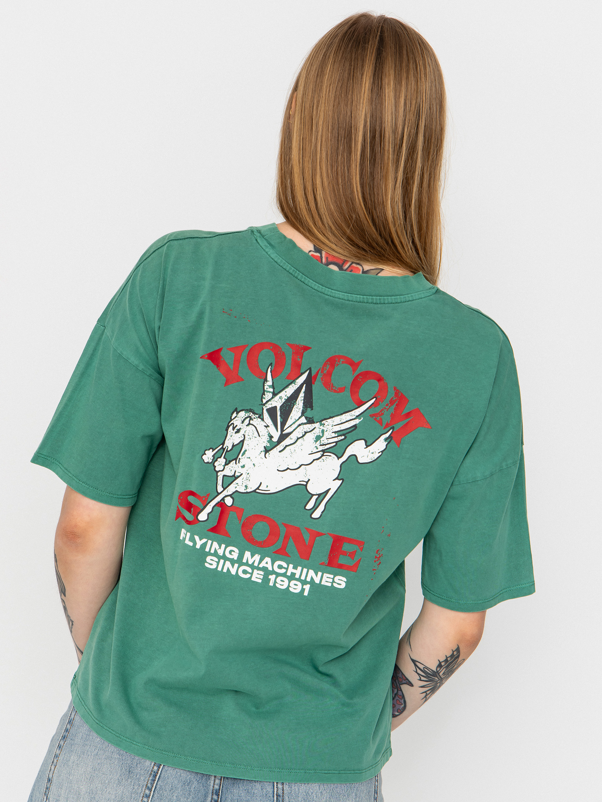 Tricou Volcom Voltrip Wmn (evergreen)