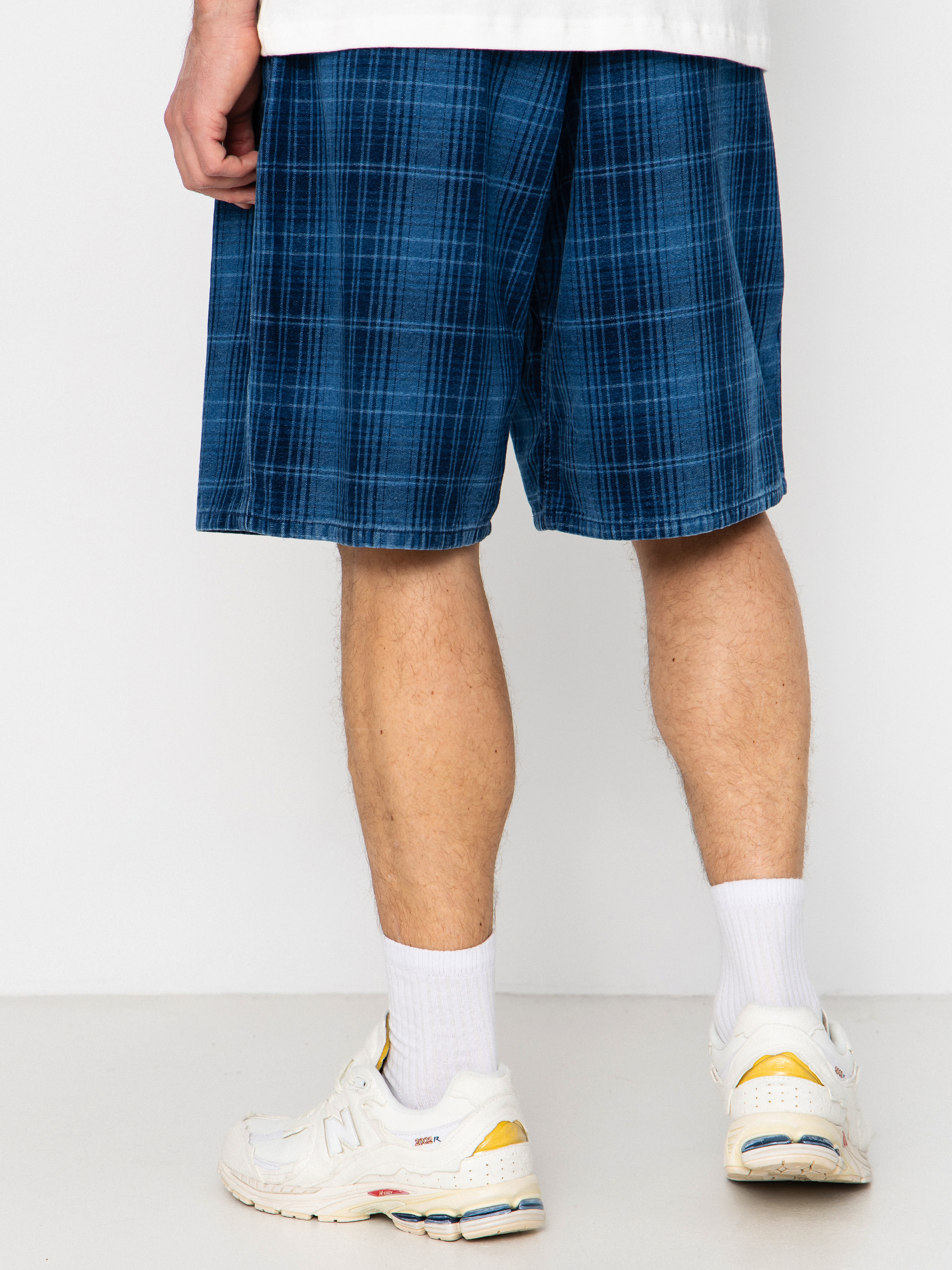 Pantaloni scurți Gramicci Lagoon Short Denim Plaid (ind check pla)
