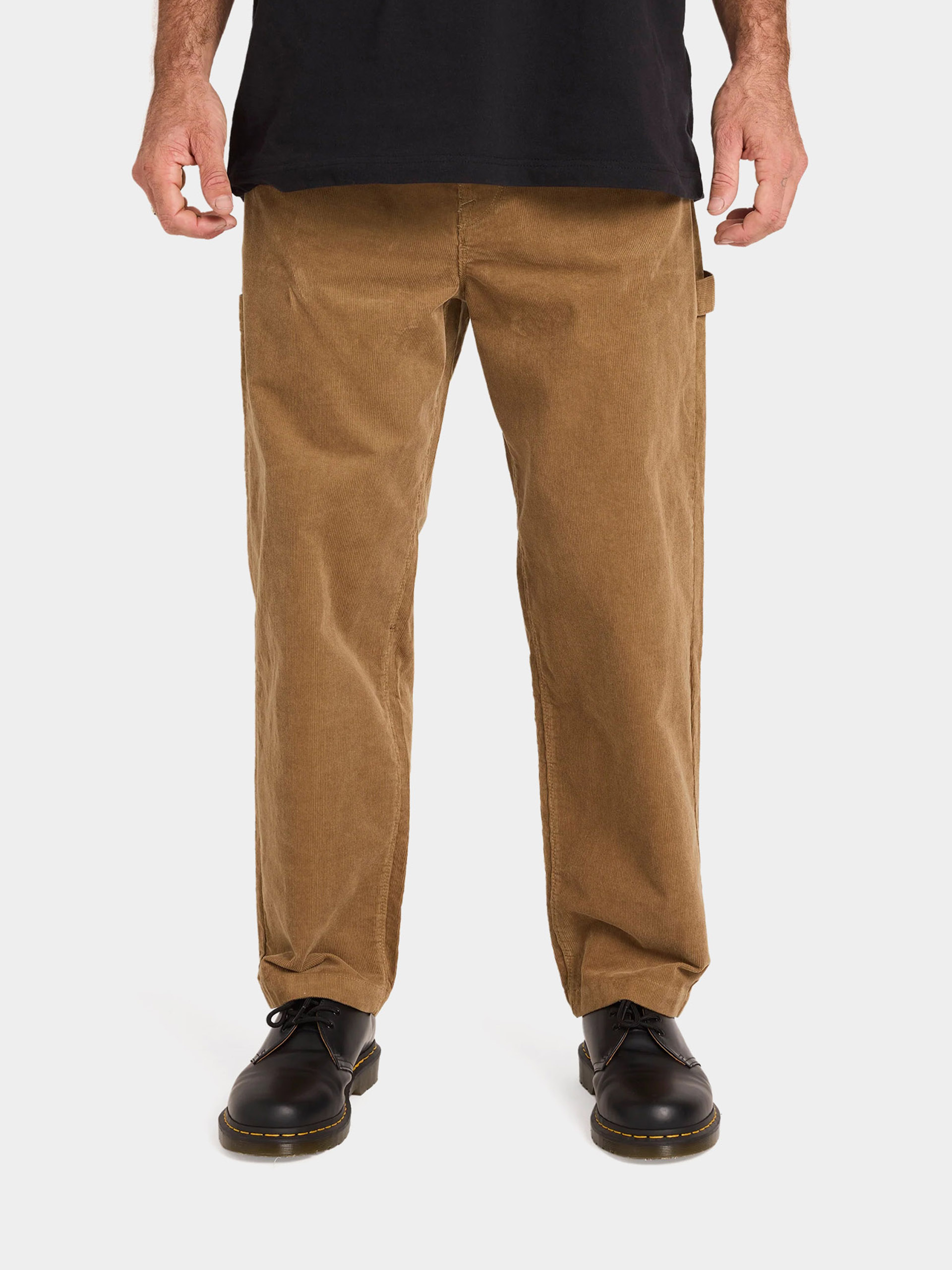 Pantaloni Volcom Kraftsman Cord (dark khaki)