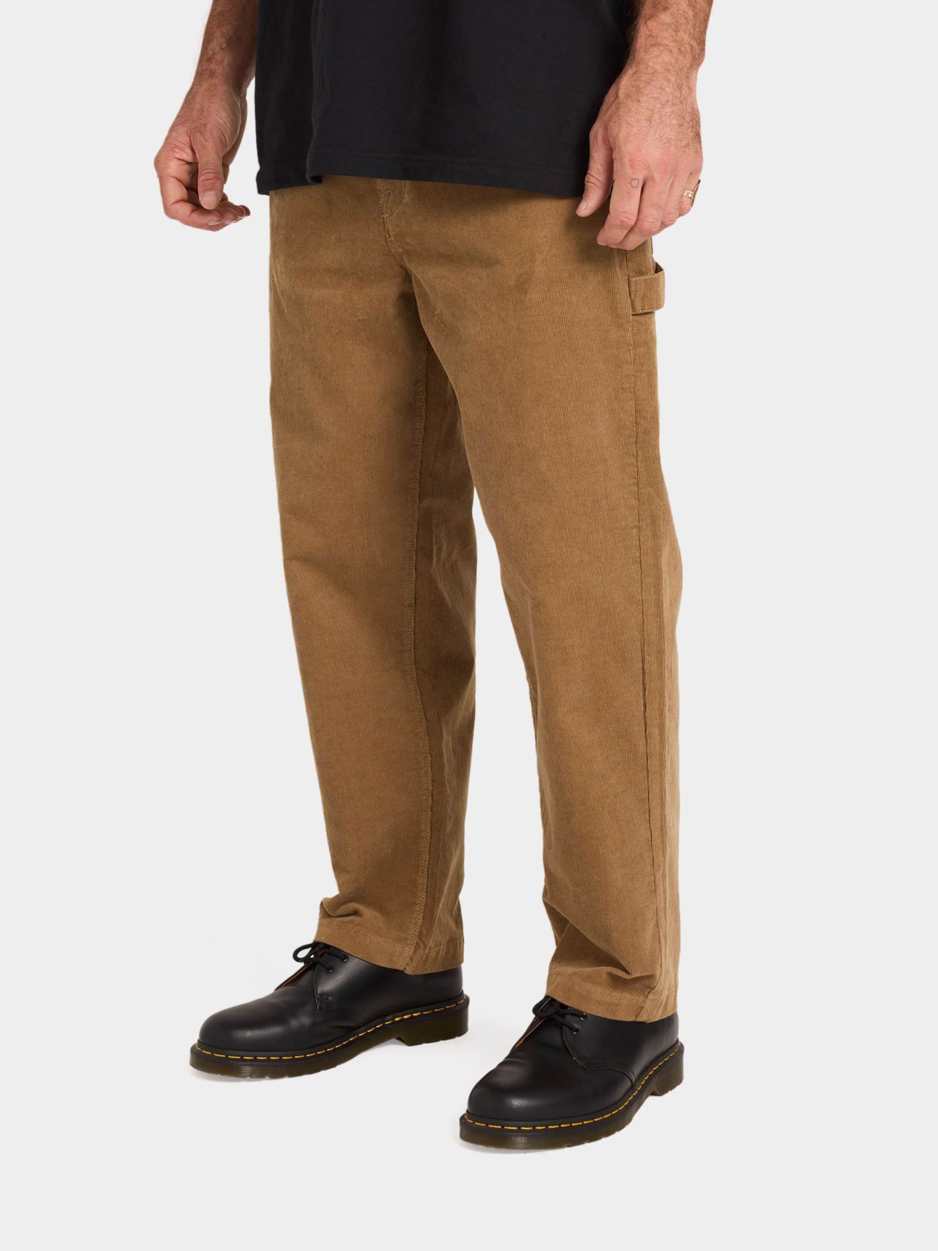 Pantaloni Volcom Kraftsman Cord (dark khaki)