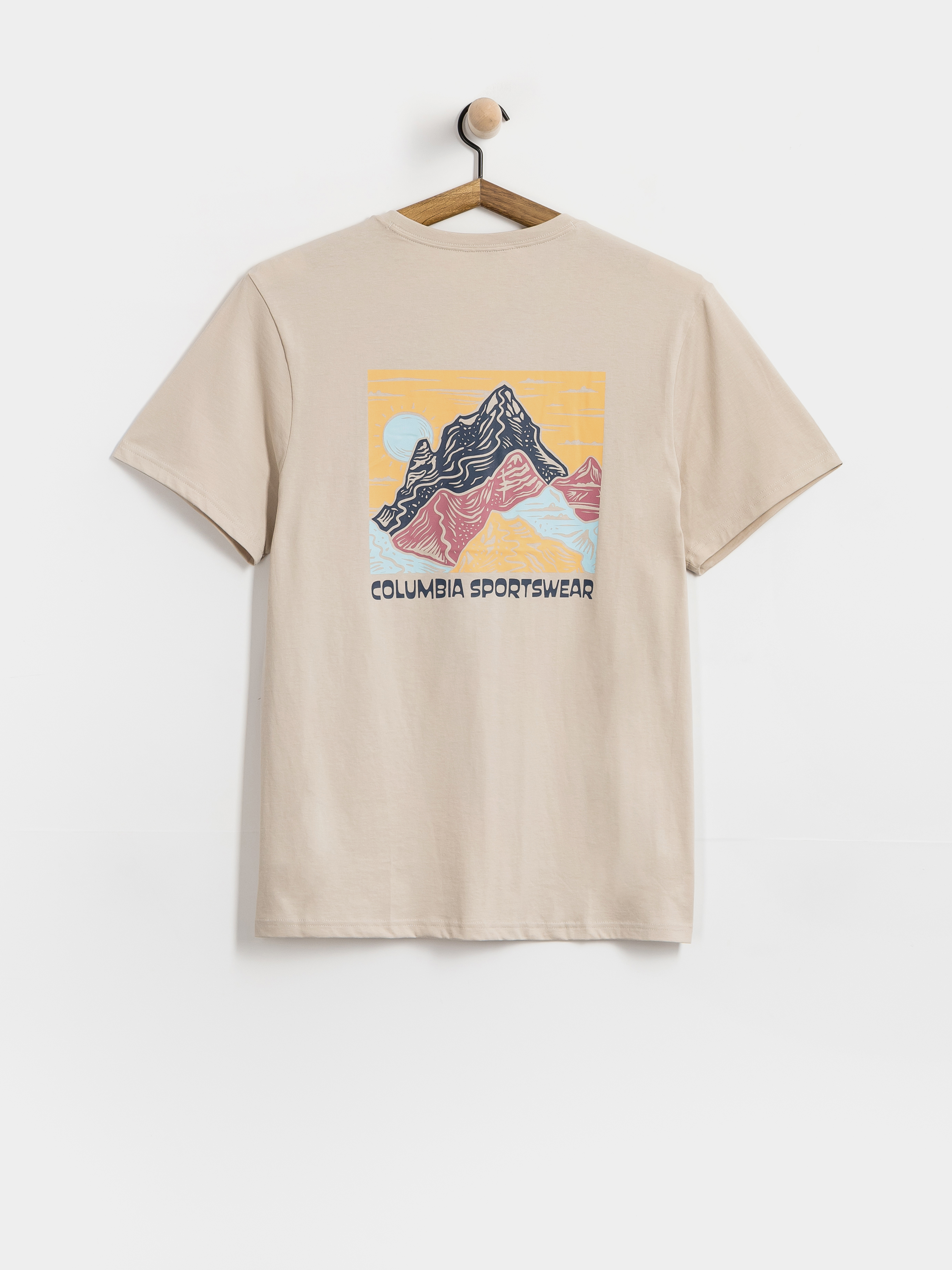 Tricou Columbia CSC Outdoor Back Graphic (dark stone/sunscape)