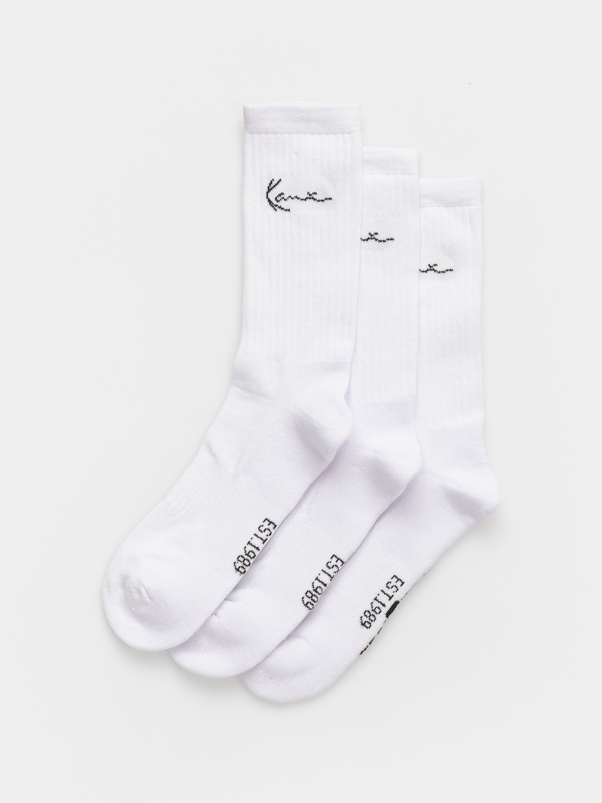 Șosete Karl Kani Signature 3Pk (white)