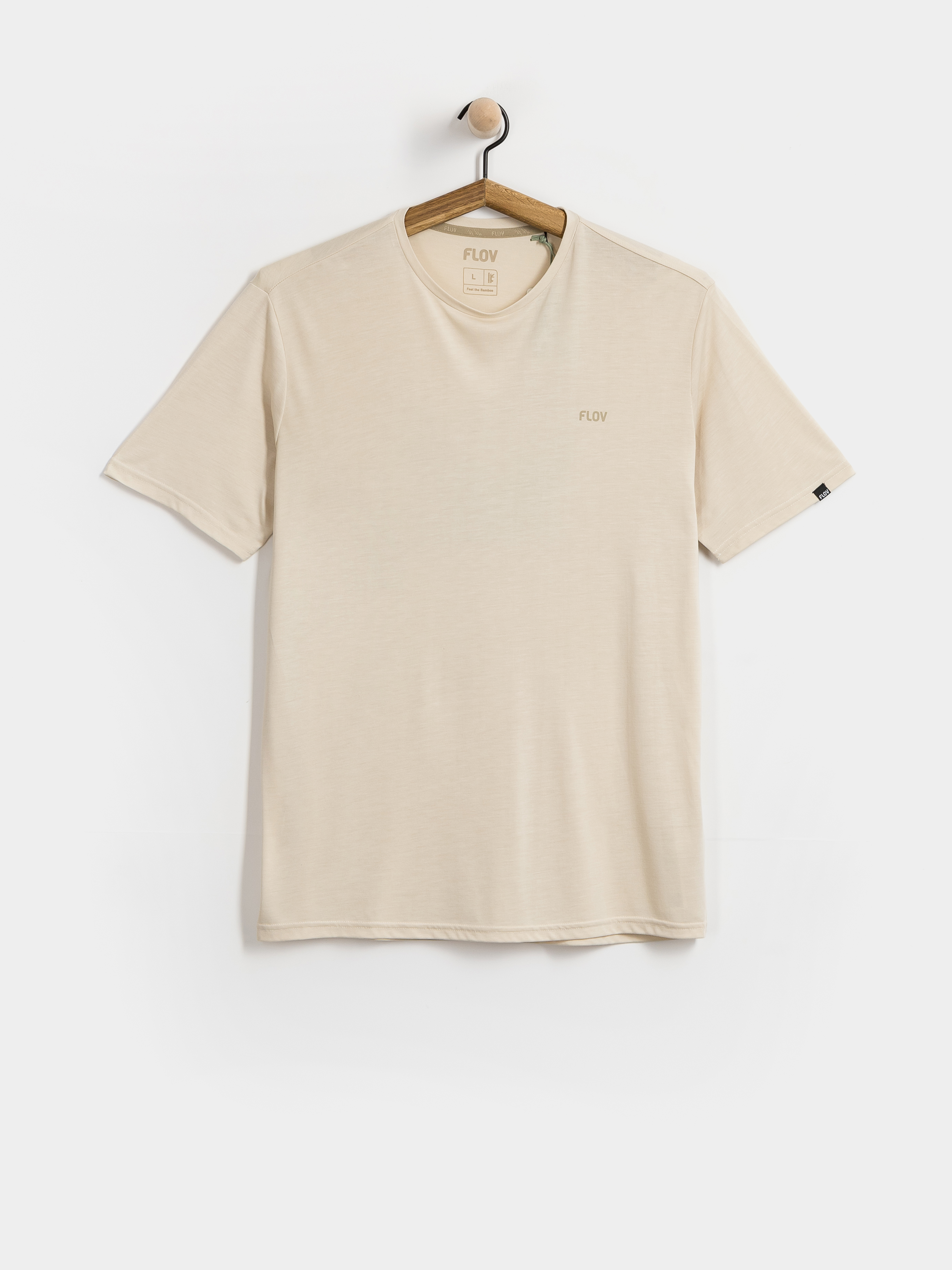 Tricou FLOV Timberon (beige/olive)