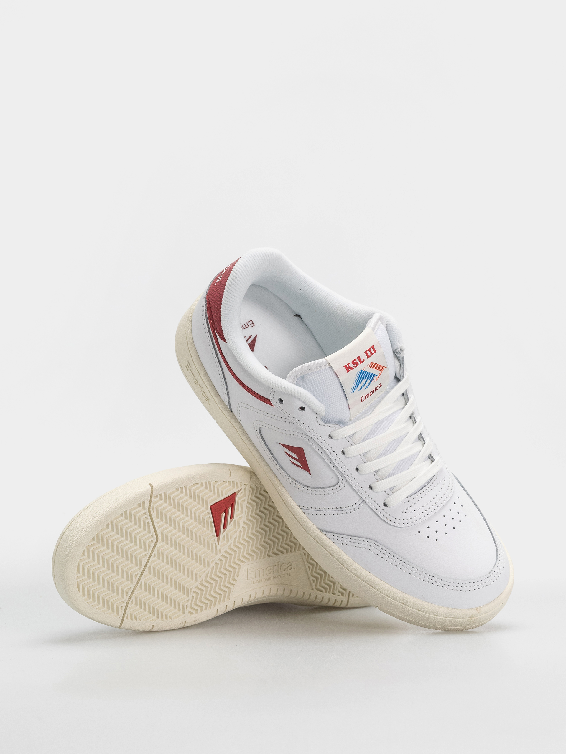 Pantofi Emerica Ksl III (white/red)