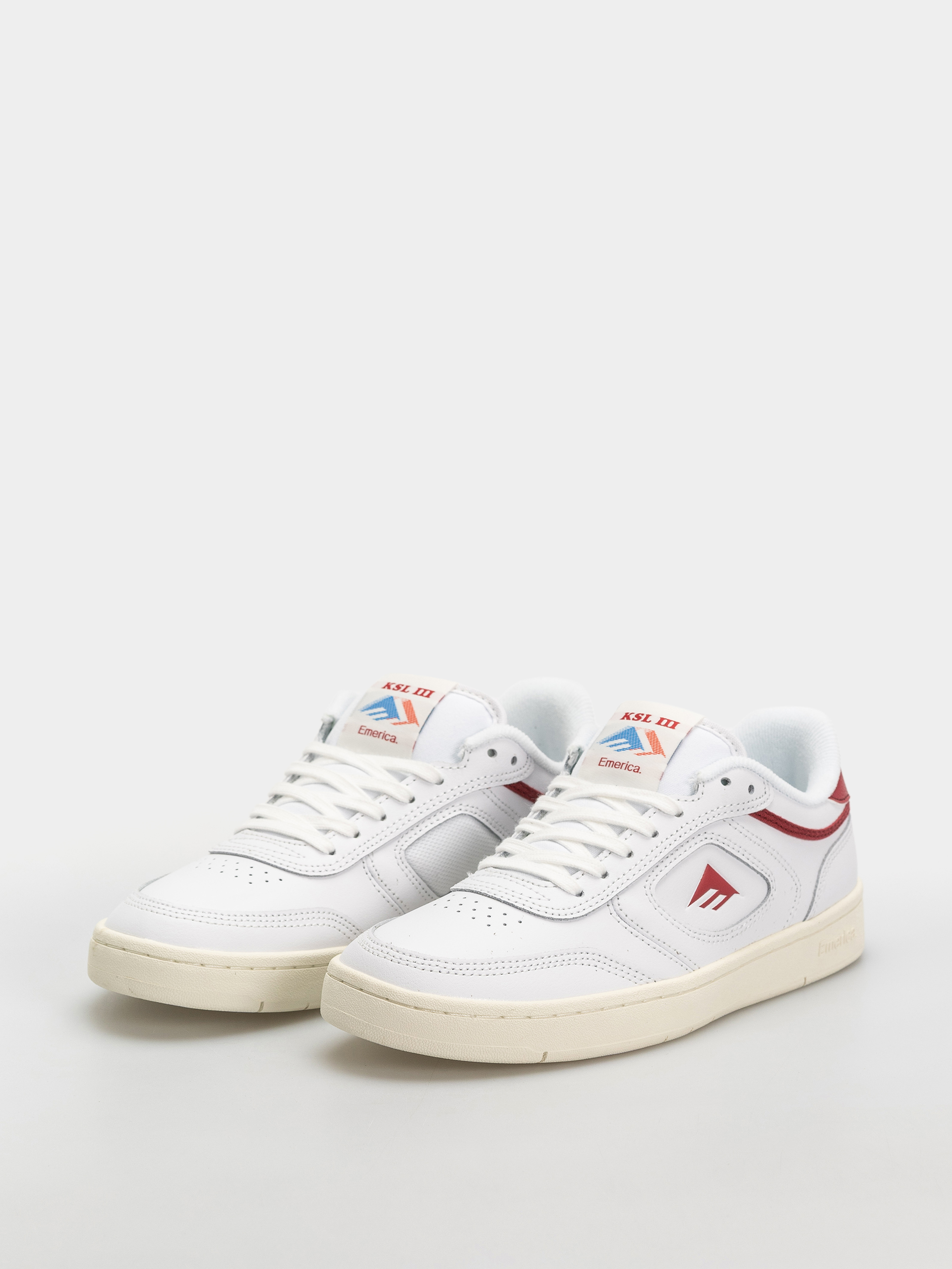 Pantofi Emerica Ksl III (white/red)