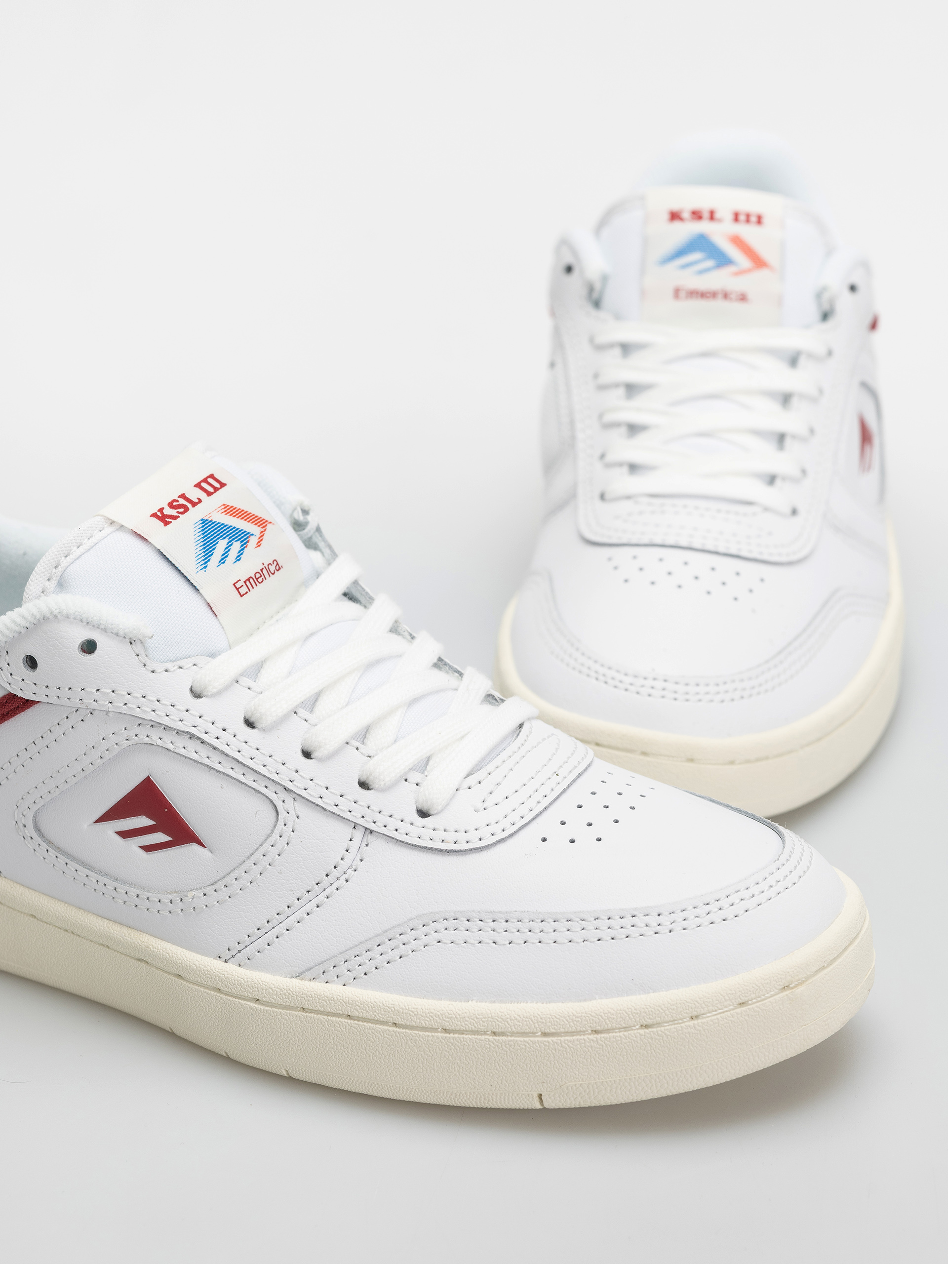 Pantofi Emerica Ksl III (white/red)