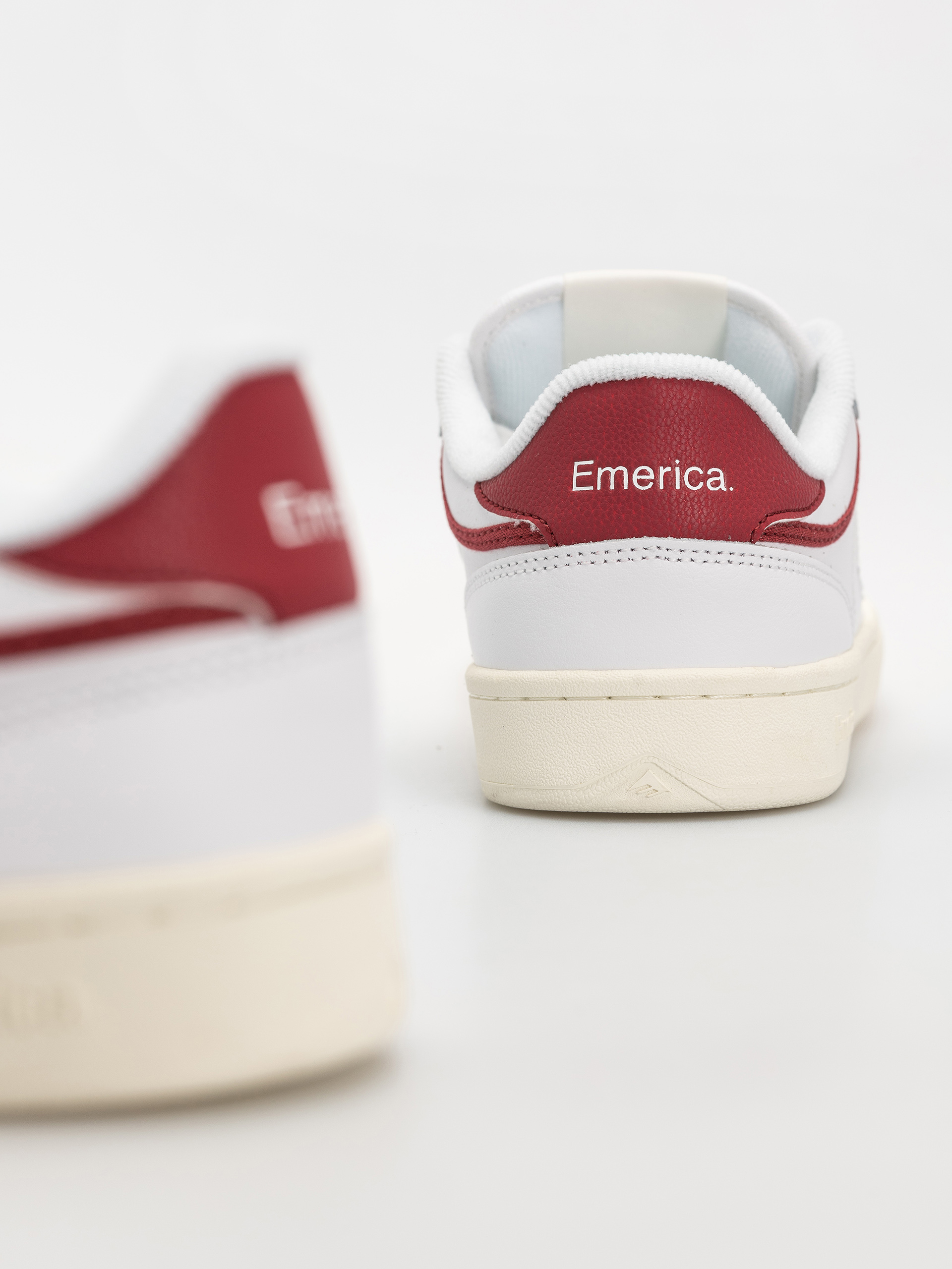 Pantofi Emerica Ksl III (white/red)