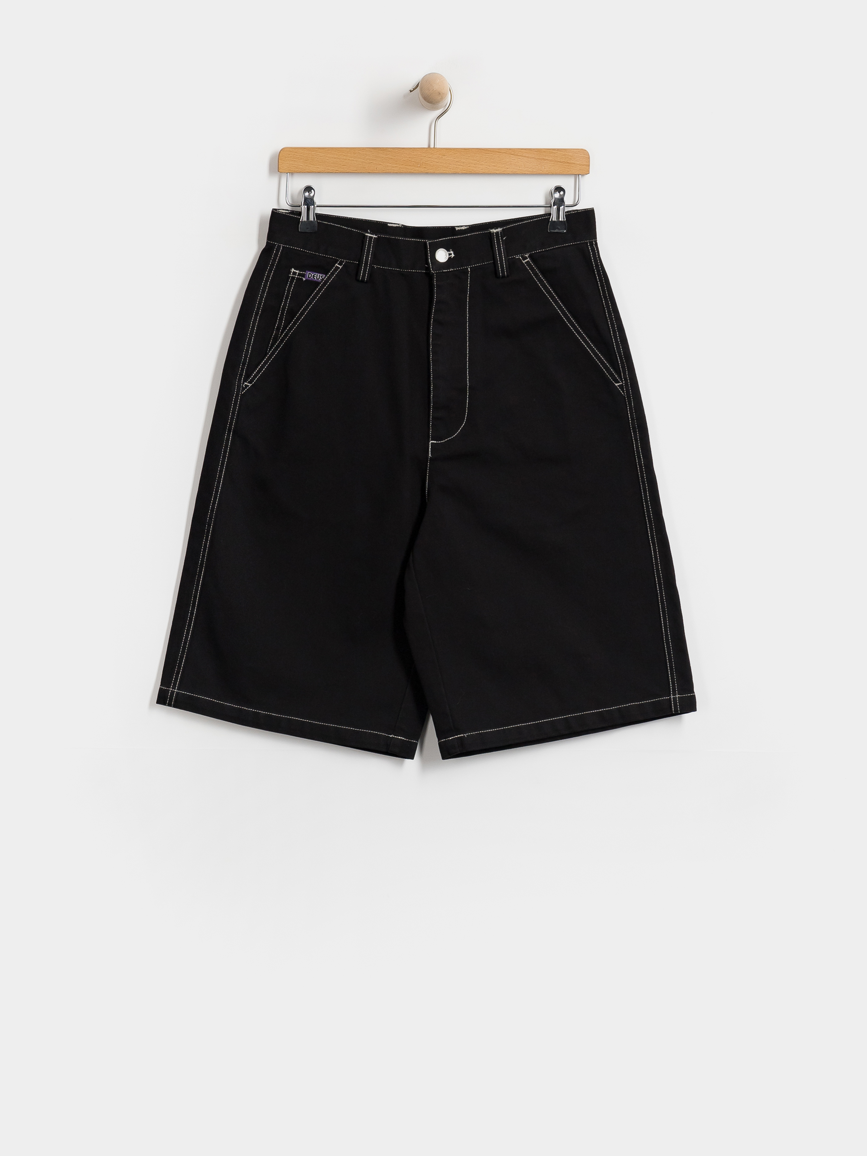 Pantaloni scurți Deus Ex Machina Stringer Walk (anthracite)