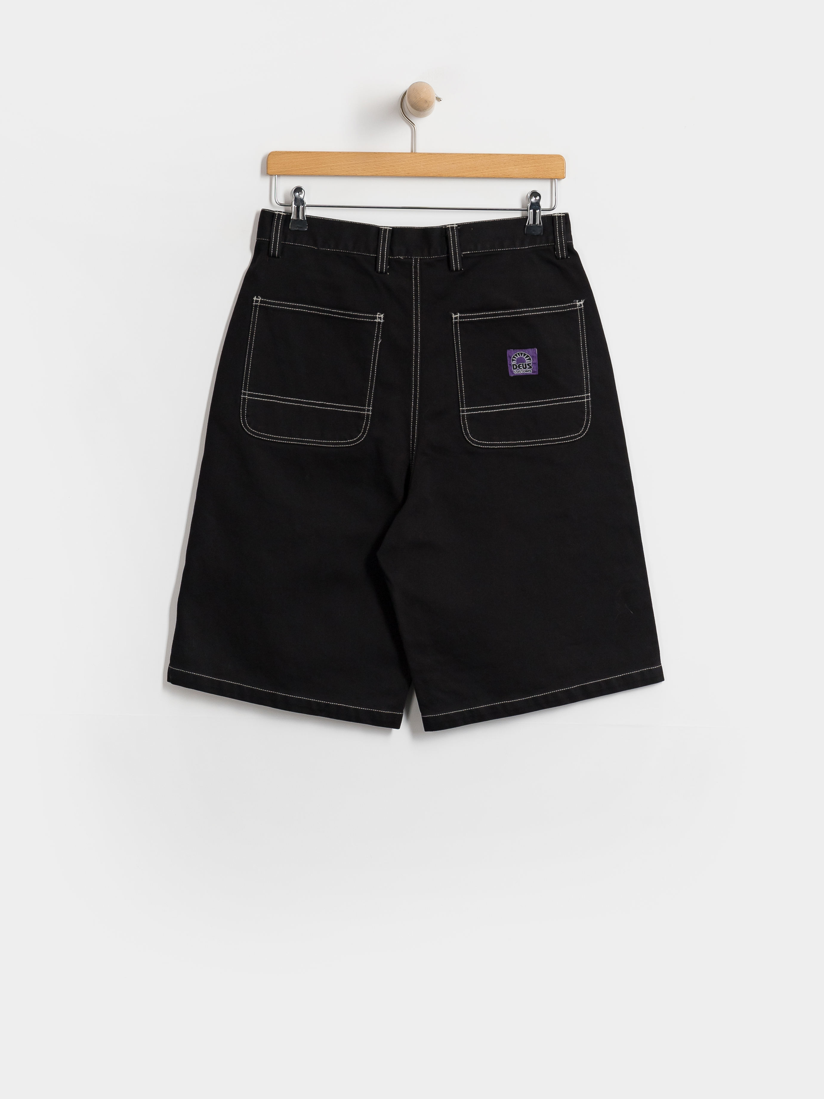 Pantaloni scurți Deus Ex Machina Stringer Walk (anthracite)