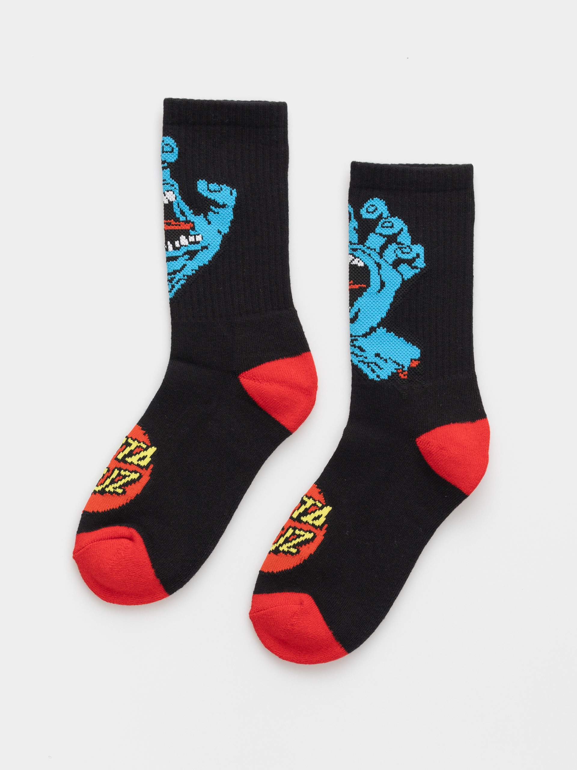 Șosete Santa Cruz Screaming Hand JR (black)