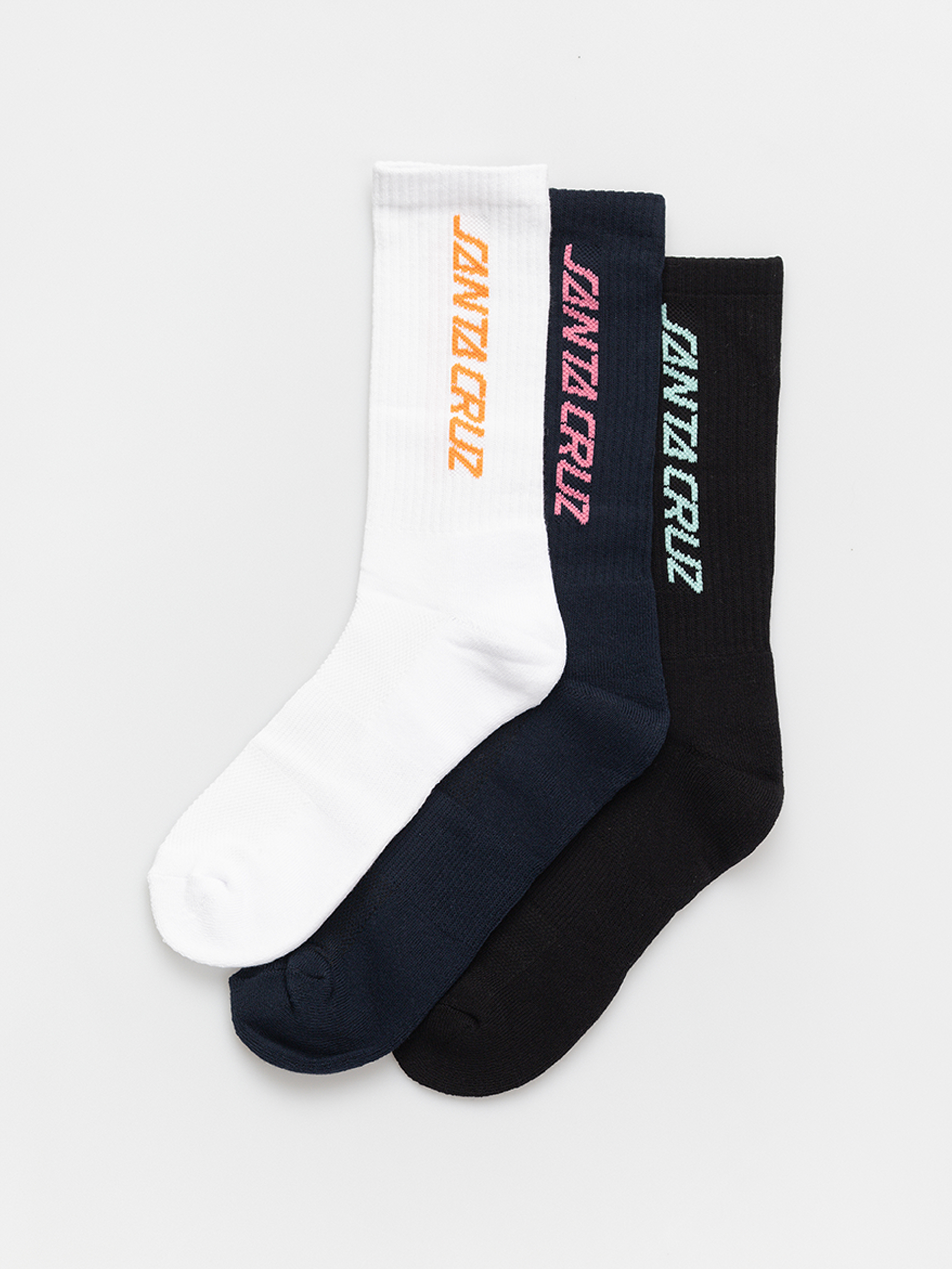 Șosete Santa Cruz Strips 3pk