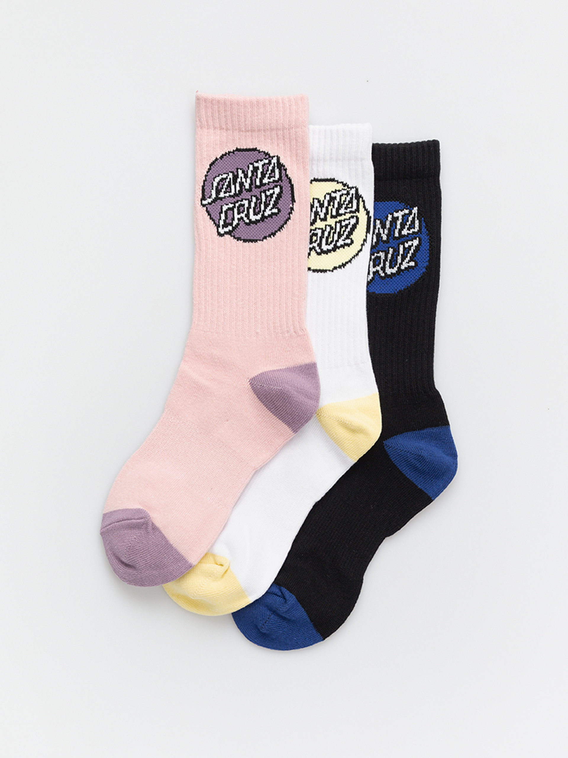 Șosete Santa Cruz Pop Dots 3pk Wmn