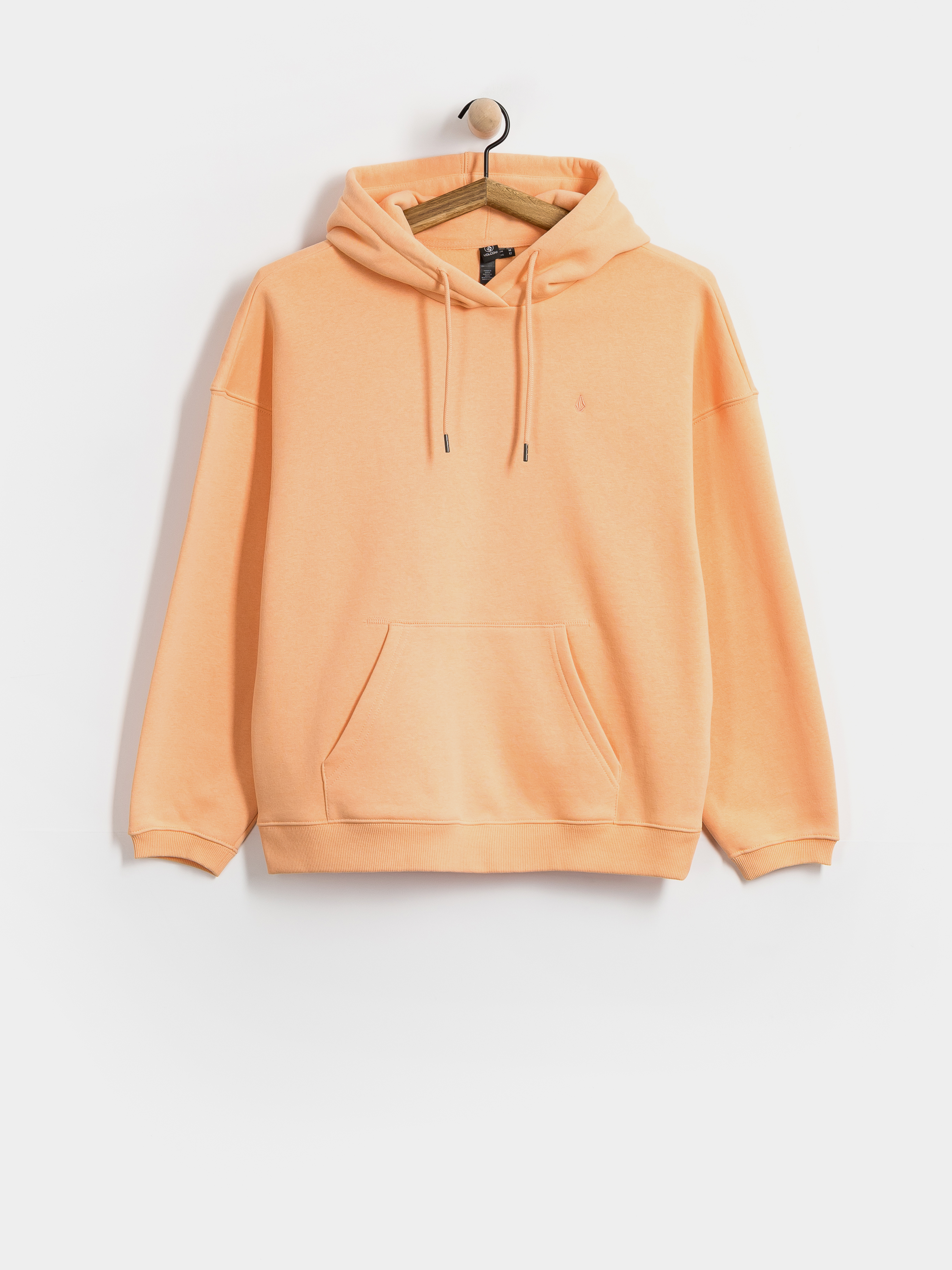 Hanorac cu glugă Volcom Stone Heart Up HD Wmn (pale peach)