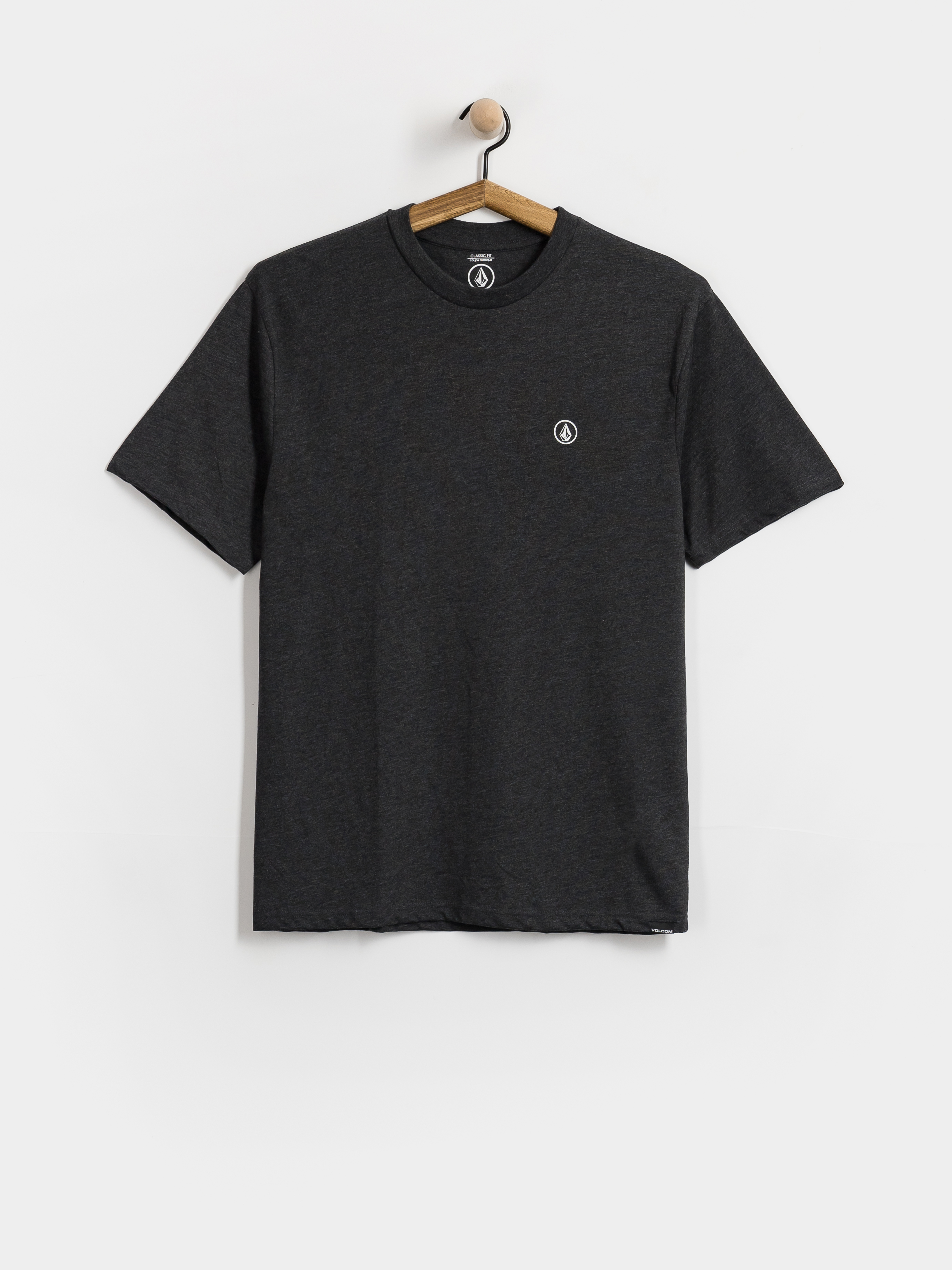 Tricou Volcom Circle Blanks Hth (heather black)