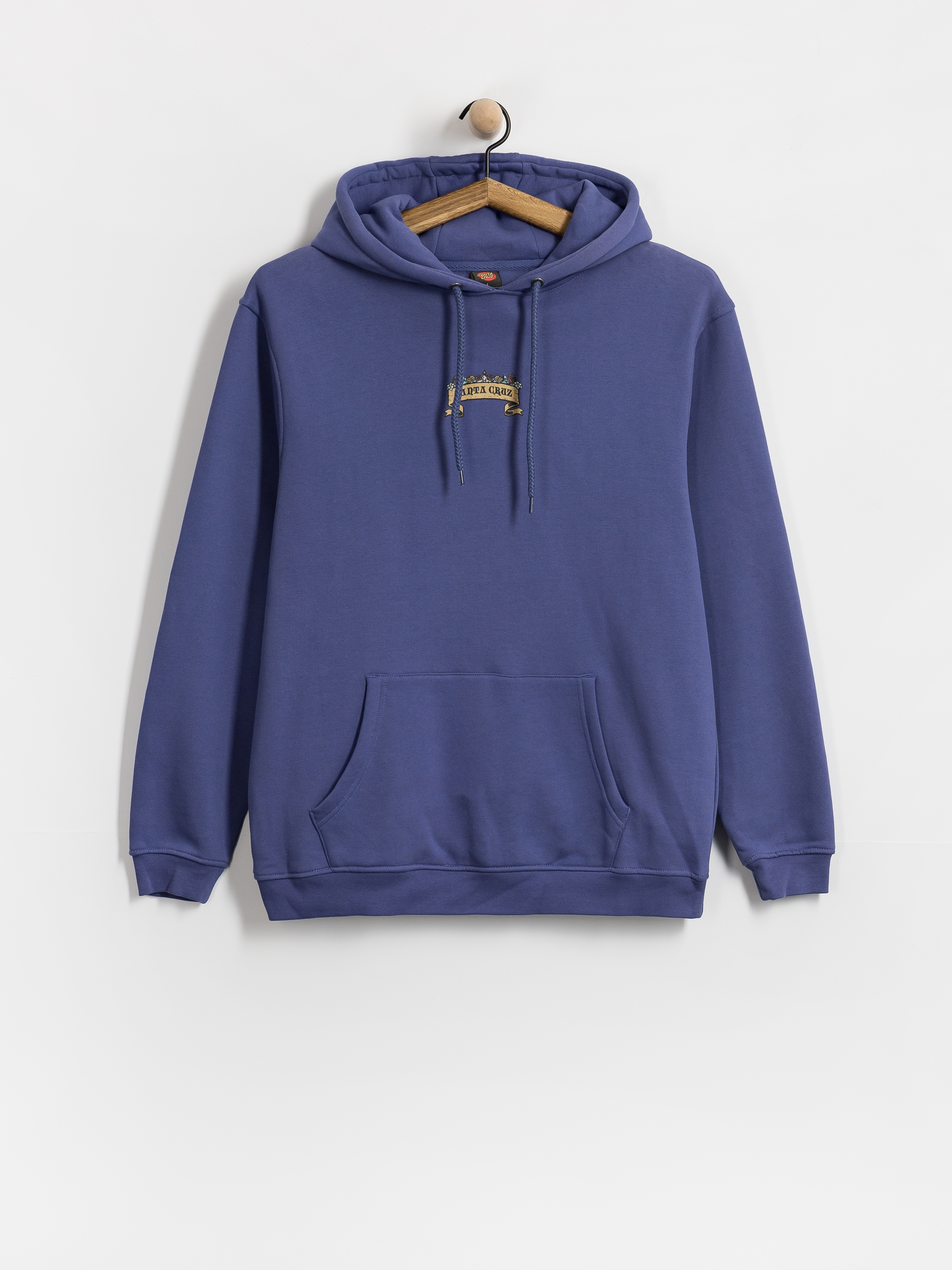 Hanorac cu glugă Santa Cruz Guzman Scroll Front HD (navy dusk)