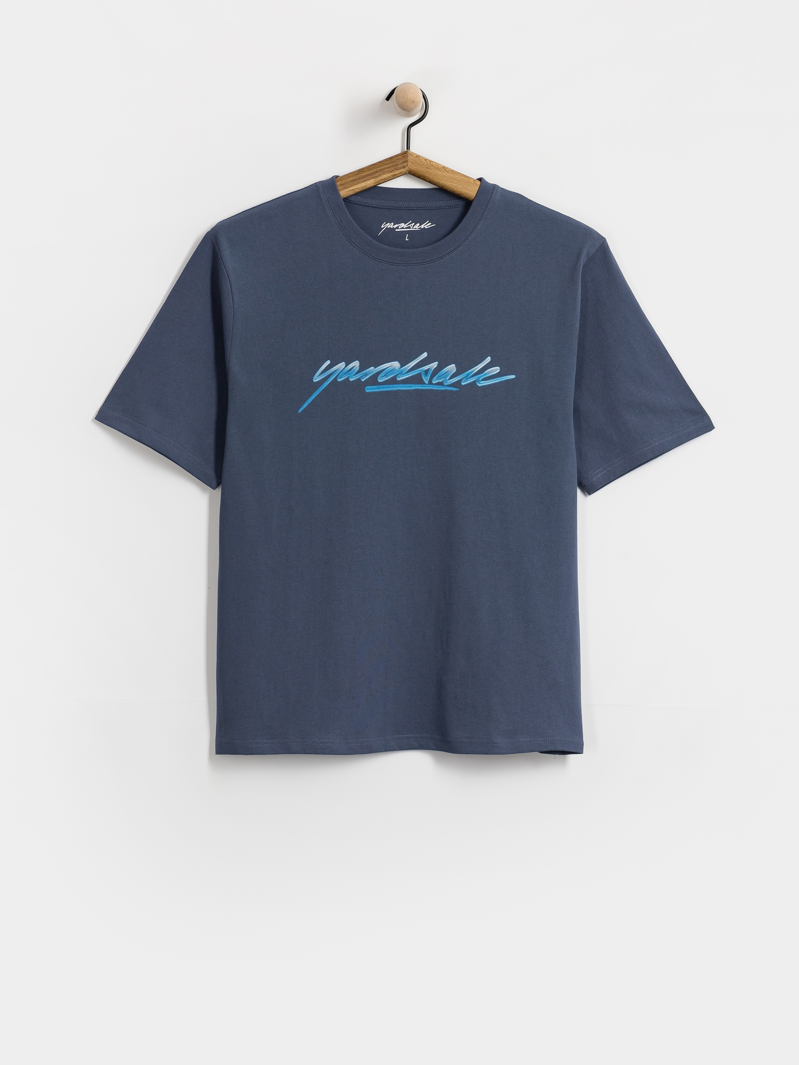 Tricou Yardsale Washed Script (blue)